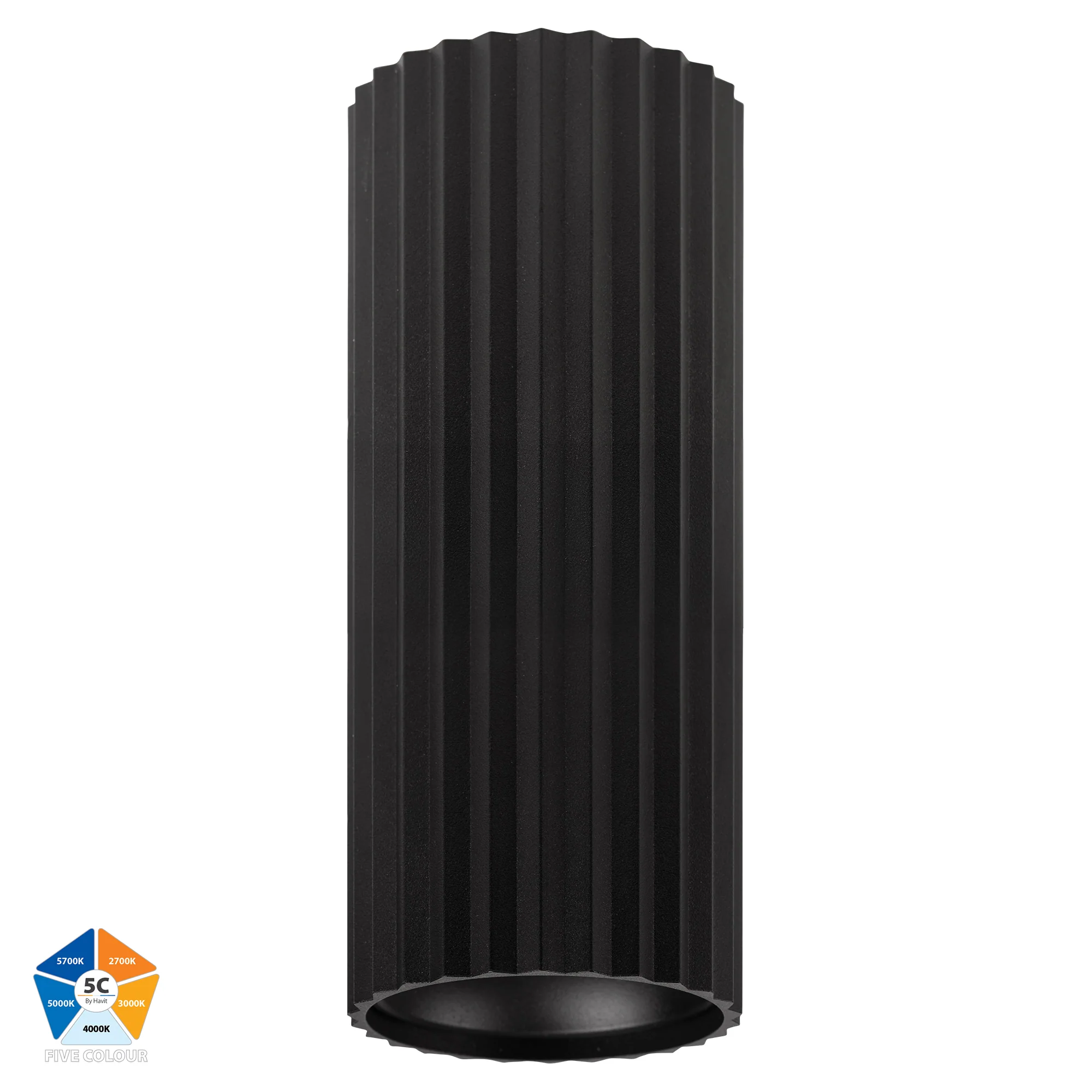 HV5851S-BLK-EXT | HV5851S-BLK-EXT-12V  - Nella White 7w Surface Mounted LED Downlight