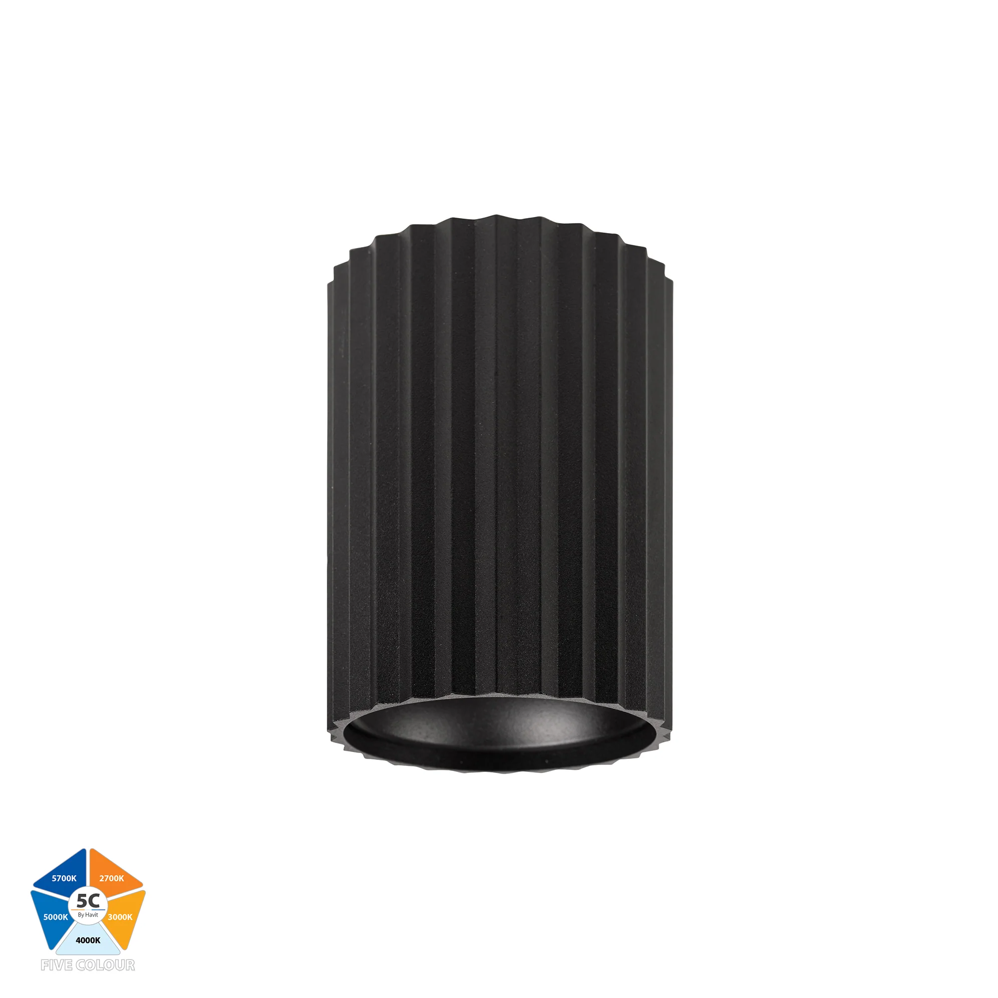 HV5851S-BLK | HV5851S-BLK-12V  - Nella White 7w Surface Mounted LED Downlight