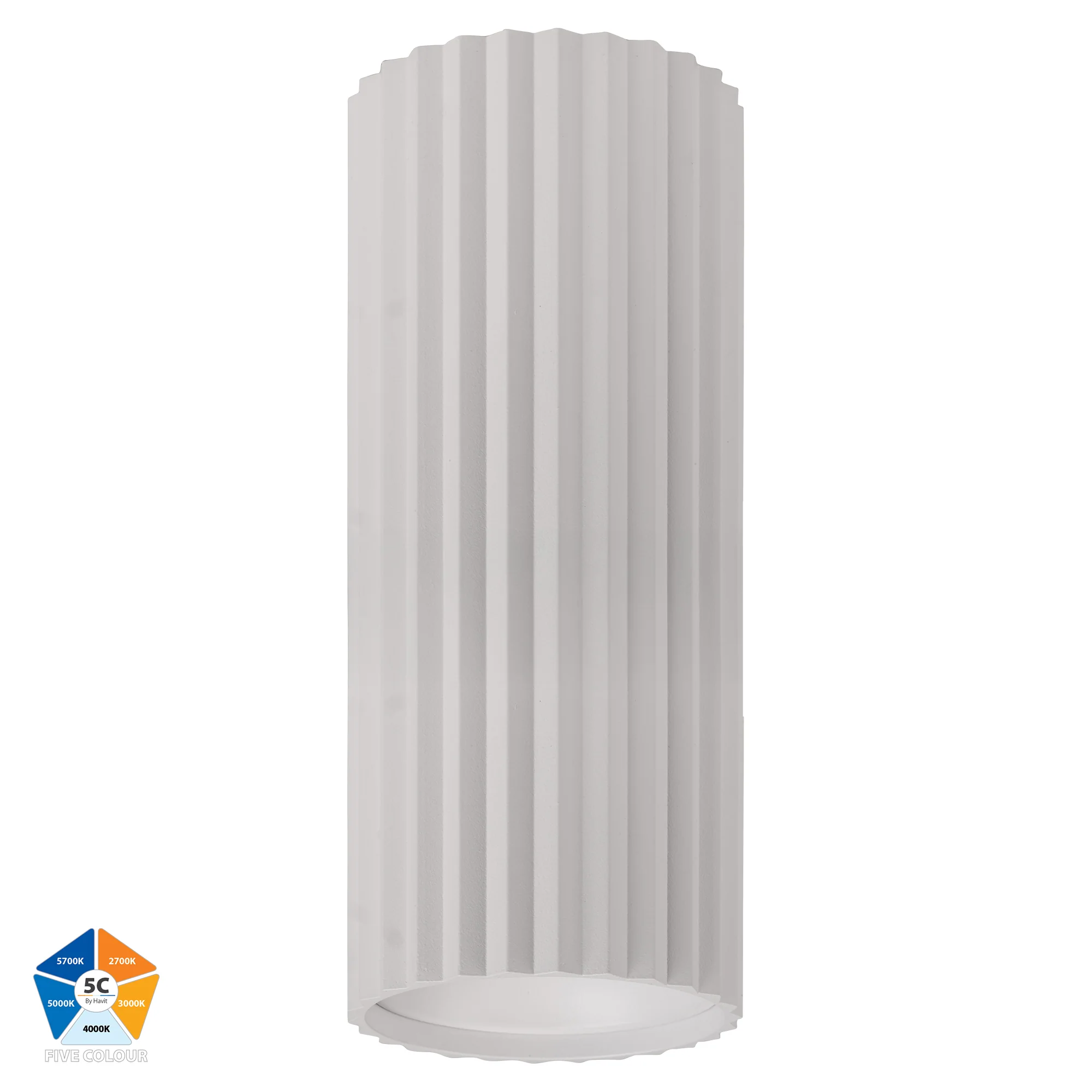 HV5851S-WHT-EXT | HV5851S-WHT-EXT-12V  - Nella White 7w Surface Mounted LED Downlight