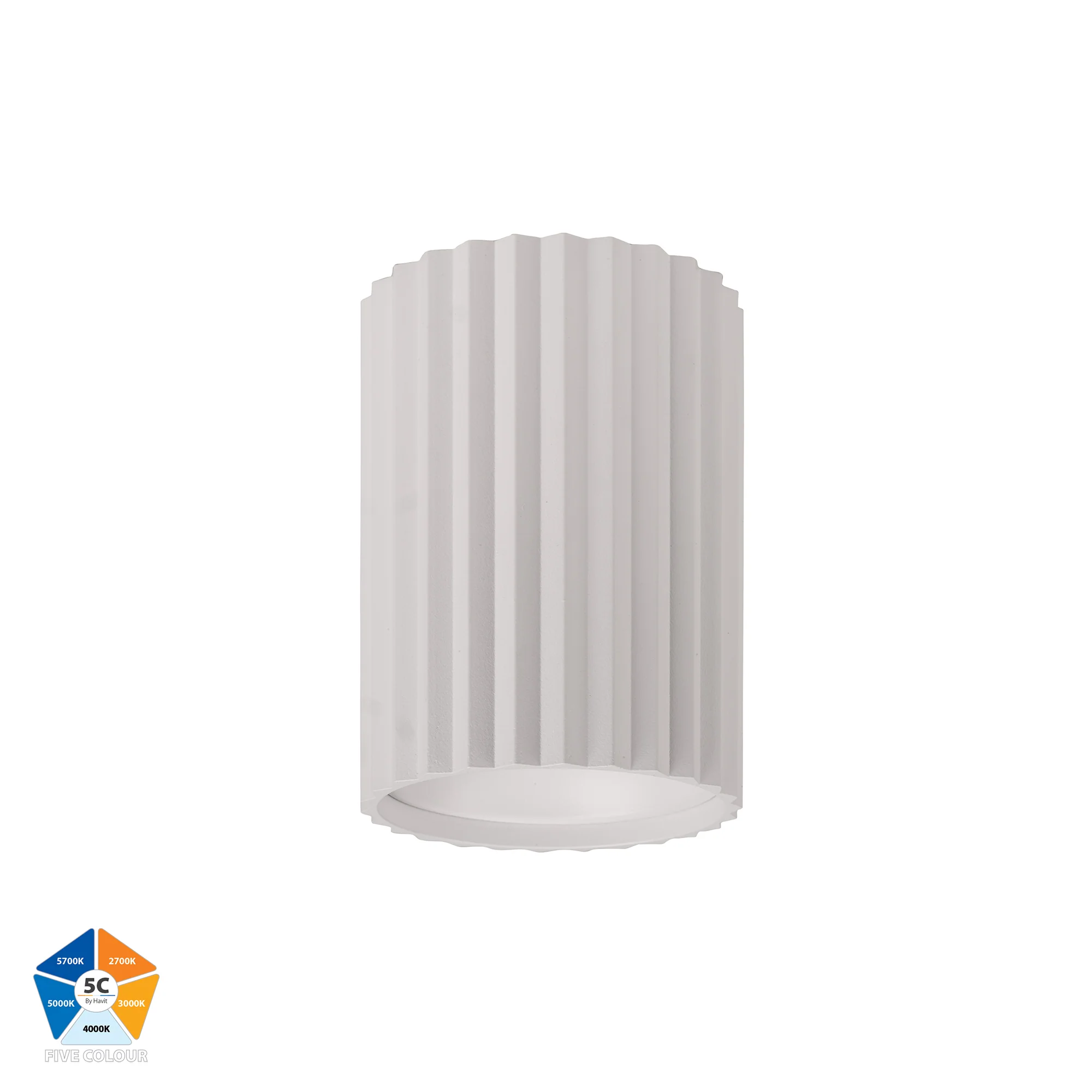 HV5851S-WHT | HV5851S-WHT-12V  - Nella White 7w Surface Mounted LED Downlight