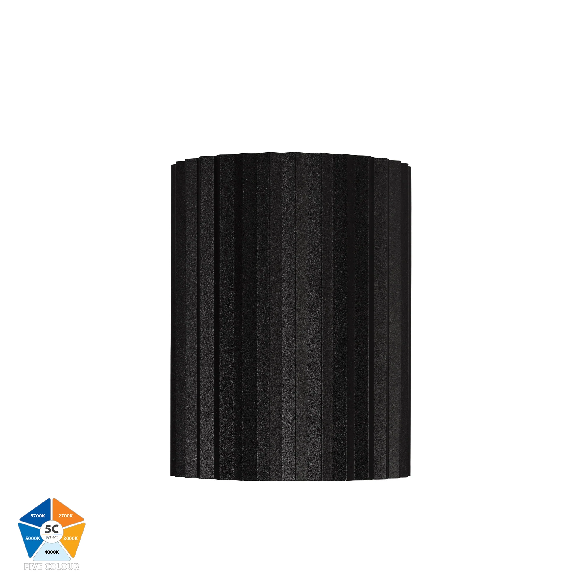 HV5852S-BLK | HV5852S-BLK-12V - Nella Black 12w Surface Mounted LED Downlight - Image 4