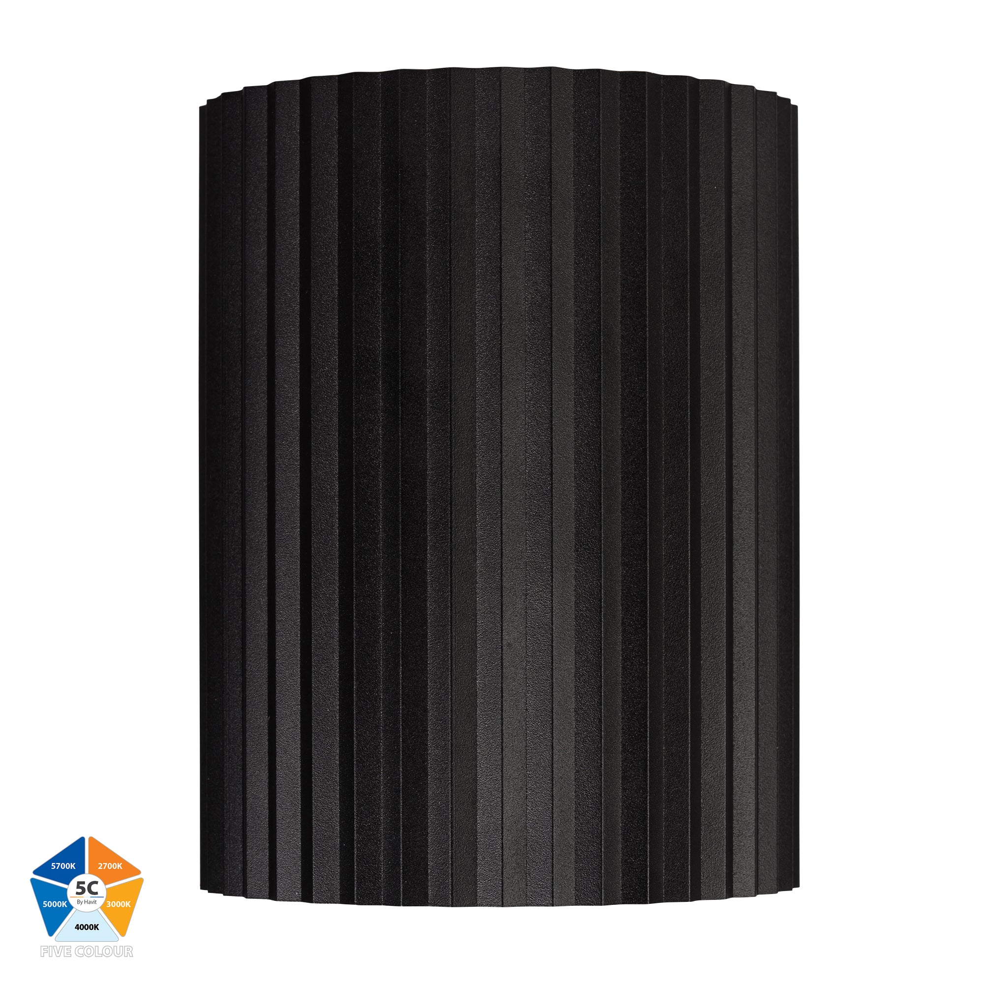 HV5854S-BLK | HV5854S-BLK-12V  - Nella Black 24w Surface Mounted LED Downlight - Image 3
