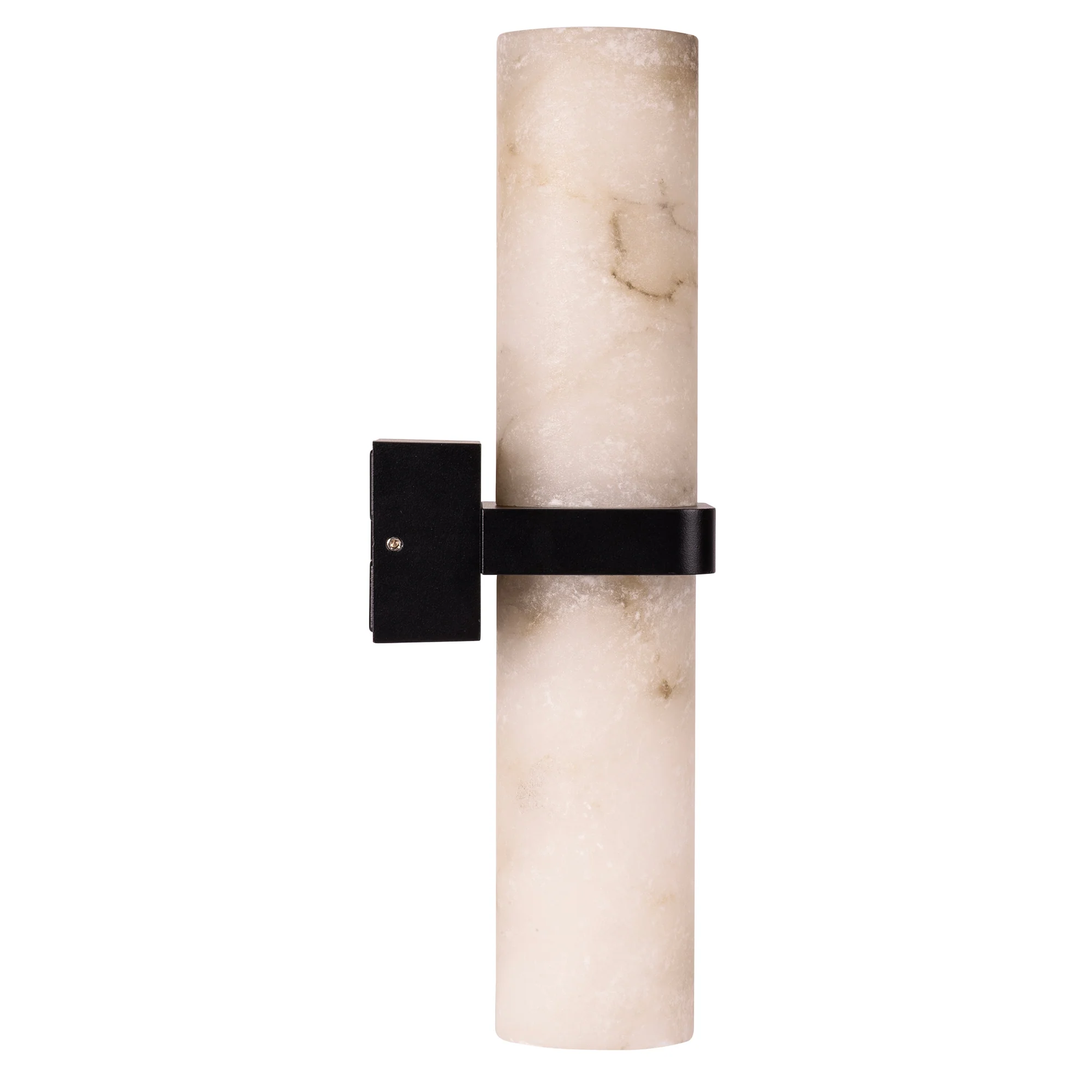 HV8079T-BLK - Albast Black Up & Down Wall Light with Alabaster Glass - Image 5