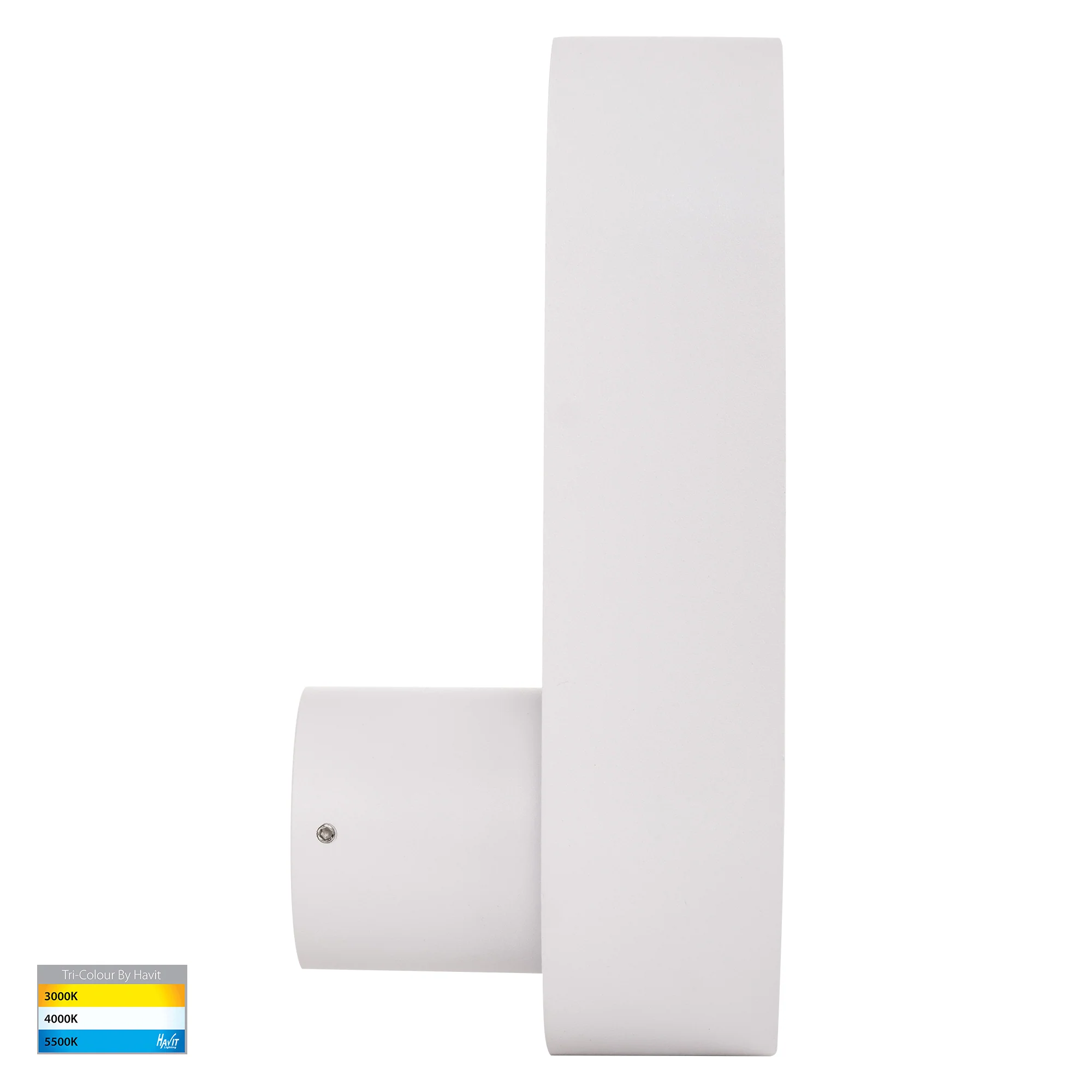 HV8080T-WHT - Ovale White Wall Light - Image 4