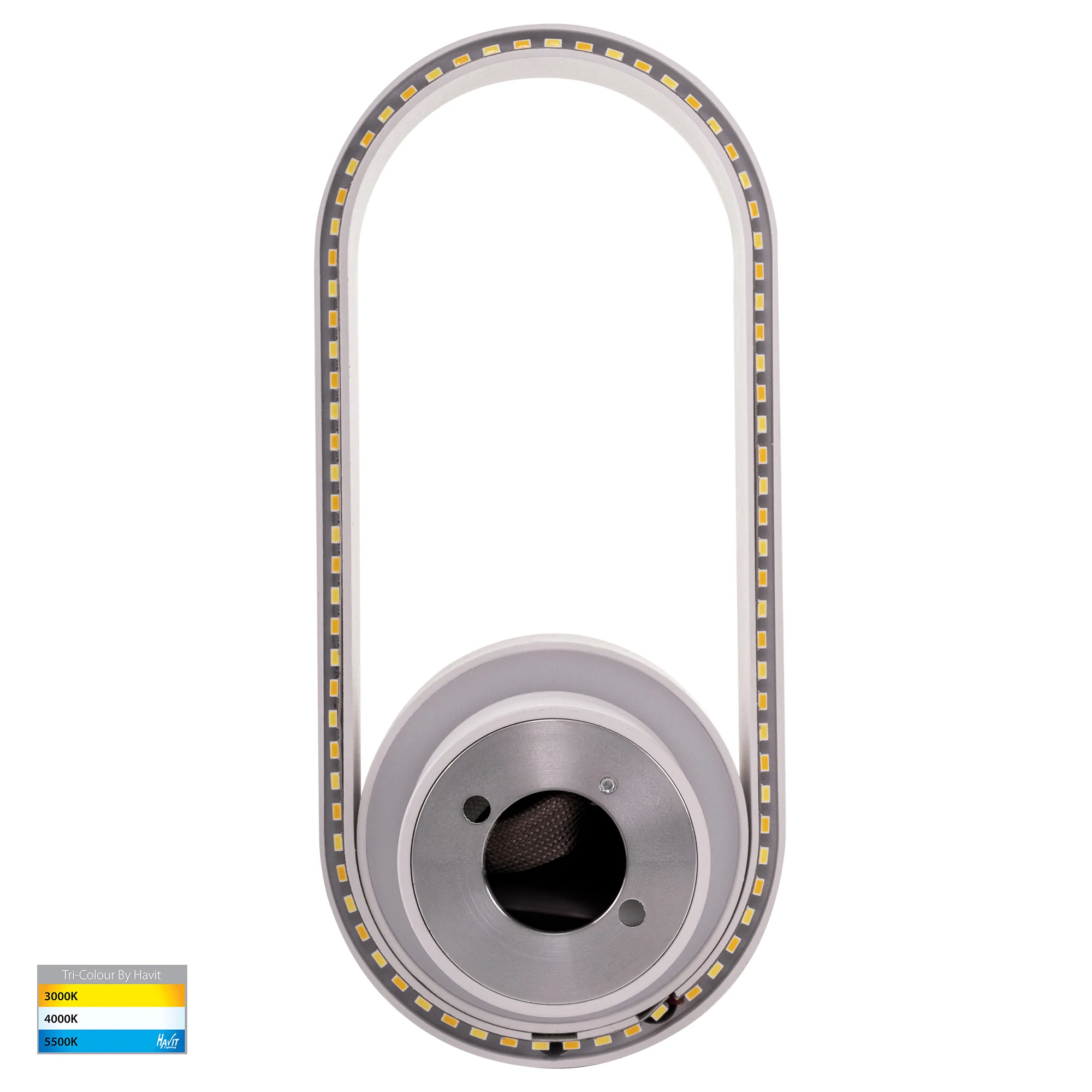 HV8080T-WHT - Ovale White Wall Light - Image 5