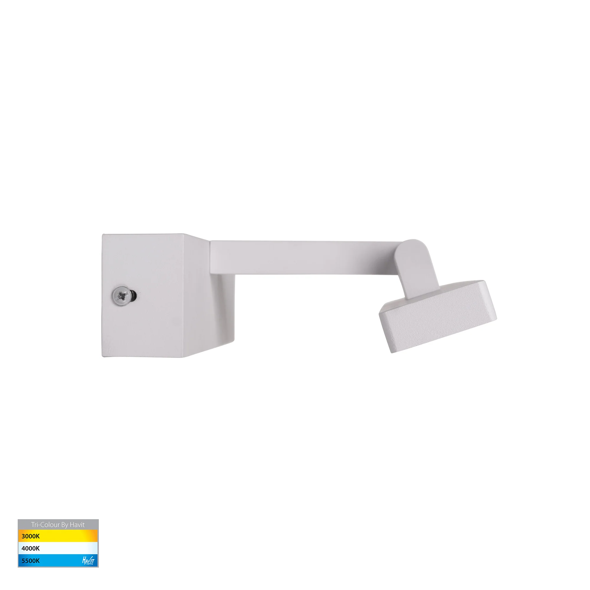 HV8102T-WHT - Vanita White 600mm Adjustable Wall Light - Image 4