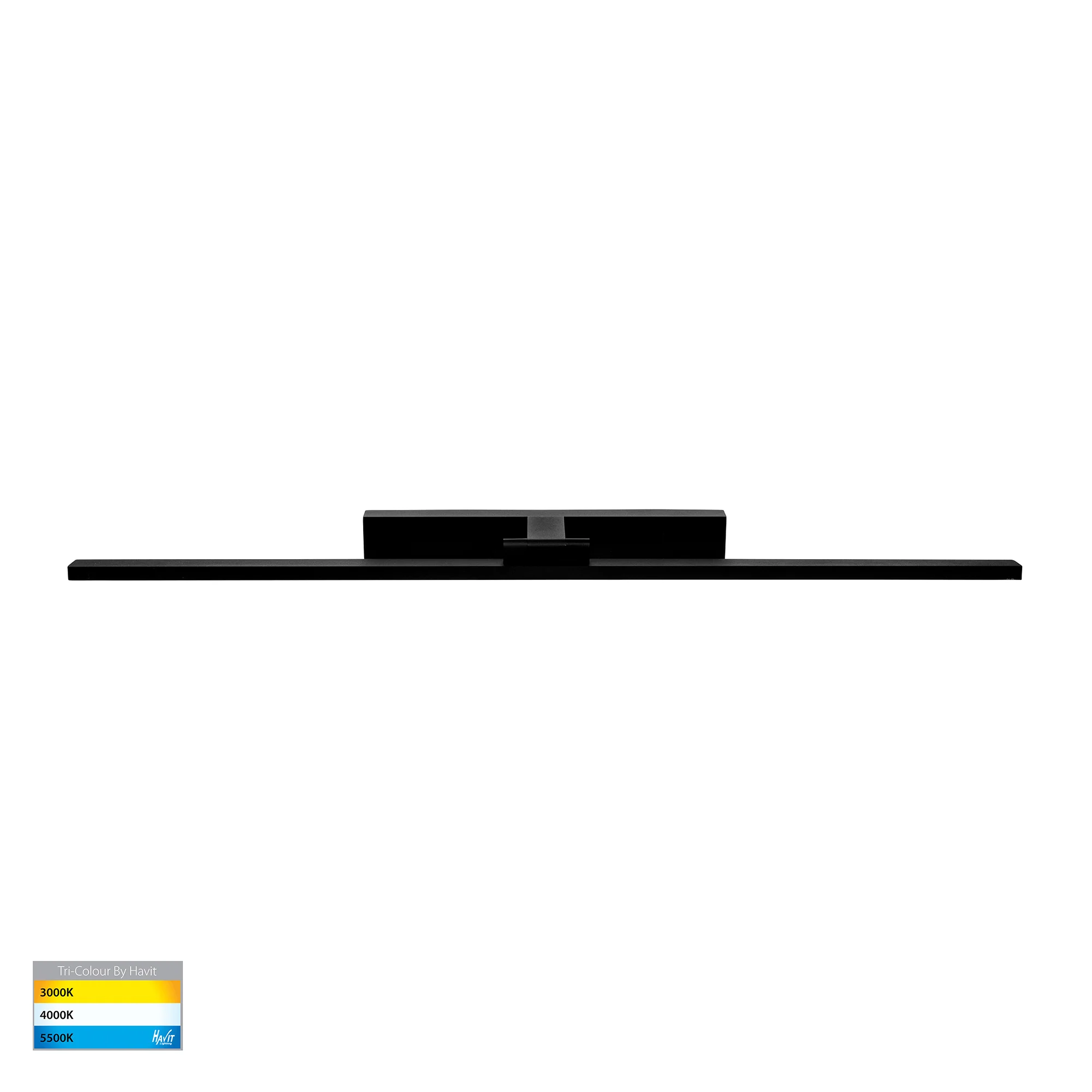 HV8104T-BLK - Vanita Black 1000mm Adjustable Wall Light - Image 3