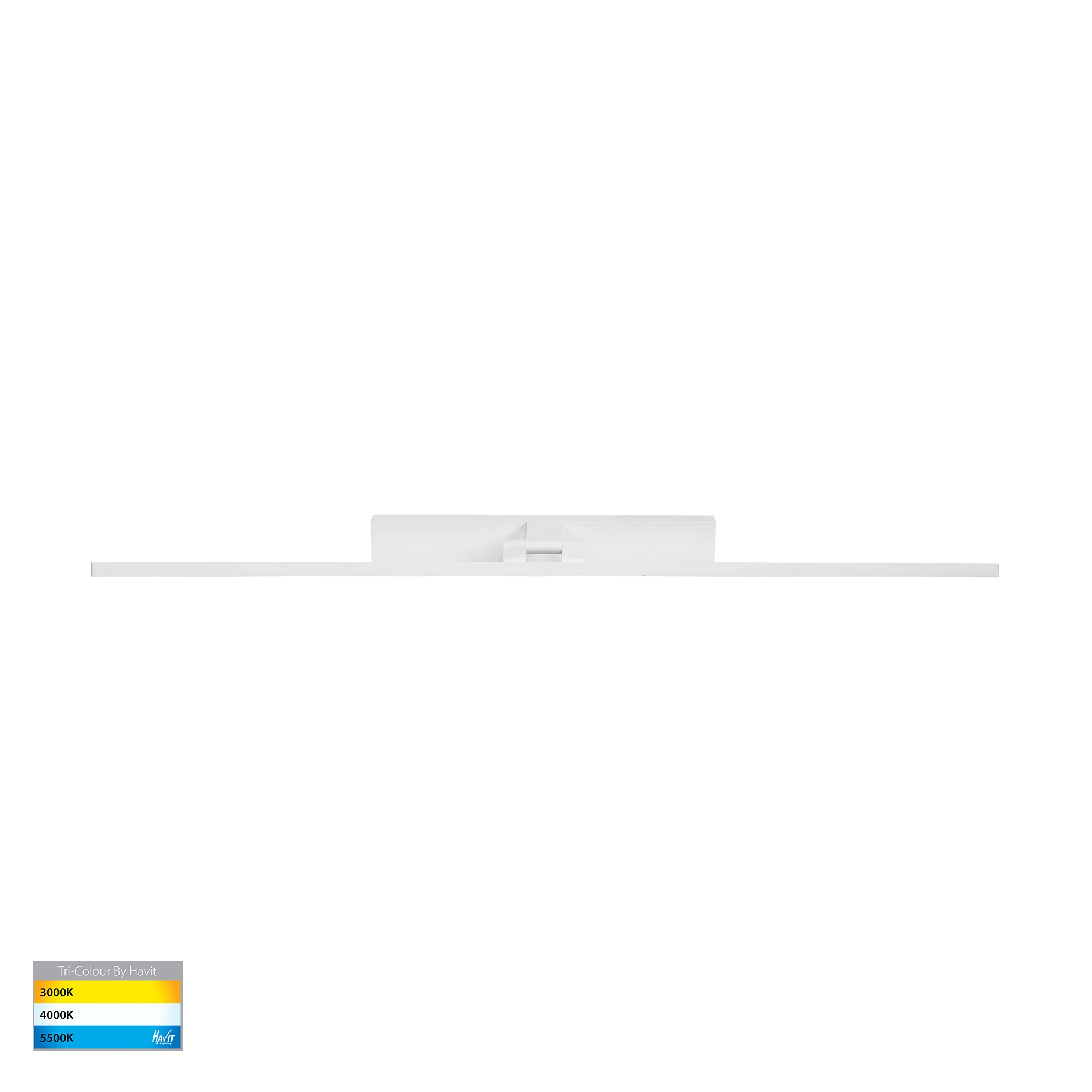 HV8104T-WHT - Vanita White 1000mm Adjustable Wall Light - Image 3