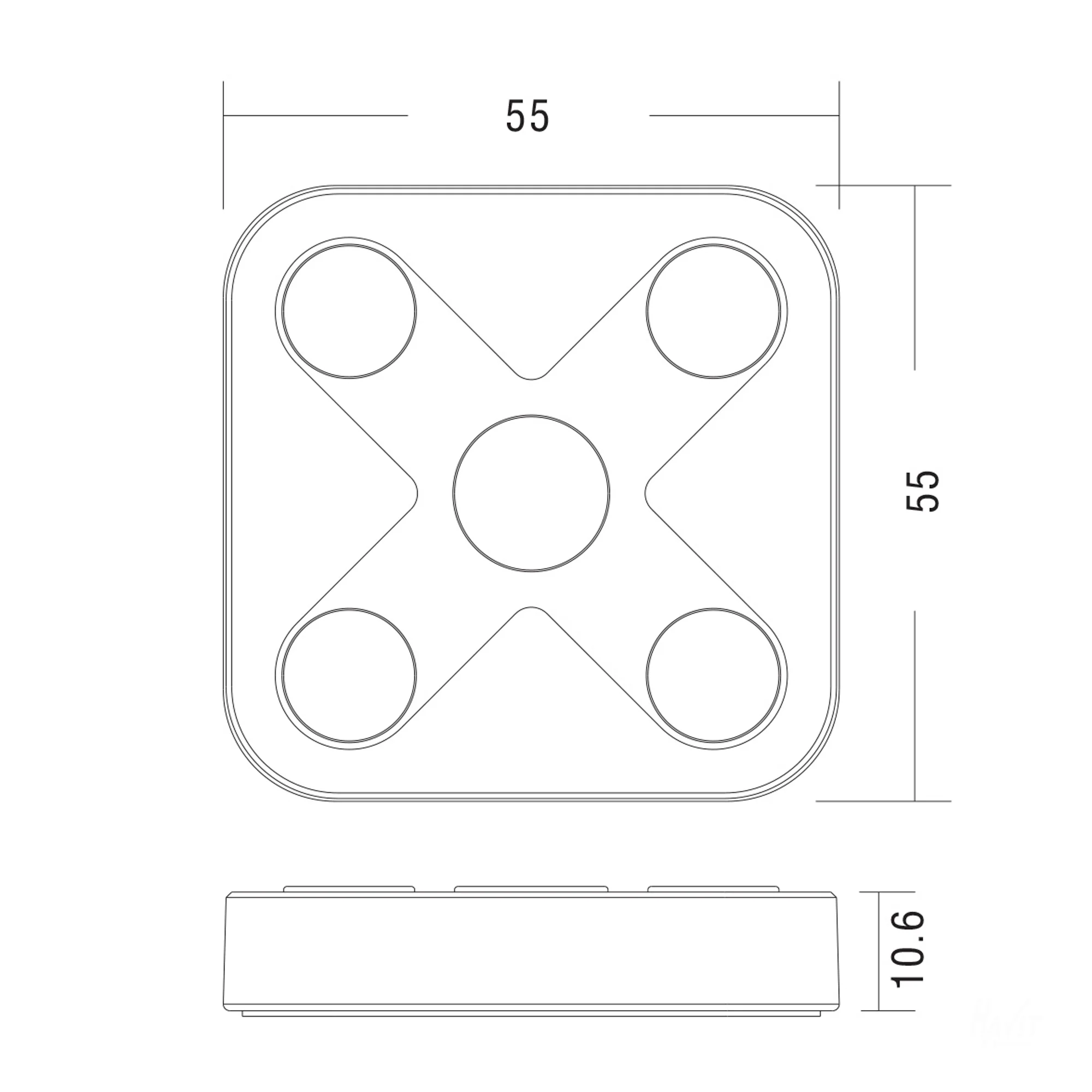 HV9101-ZB-5C - Zigbee LED Touch Controller - Image 2