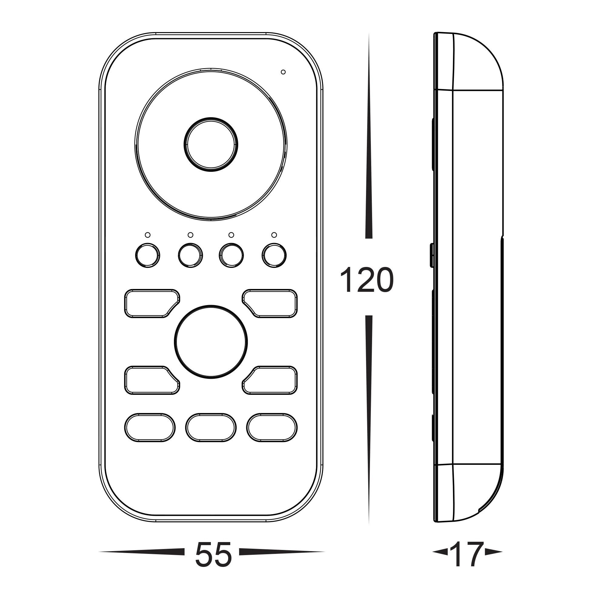 HV9102-2819CCT - CT LED Strip Remote Controller - Image 2