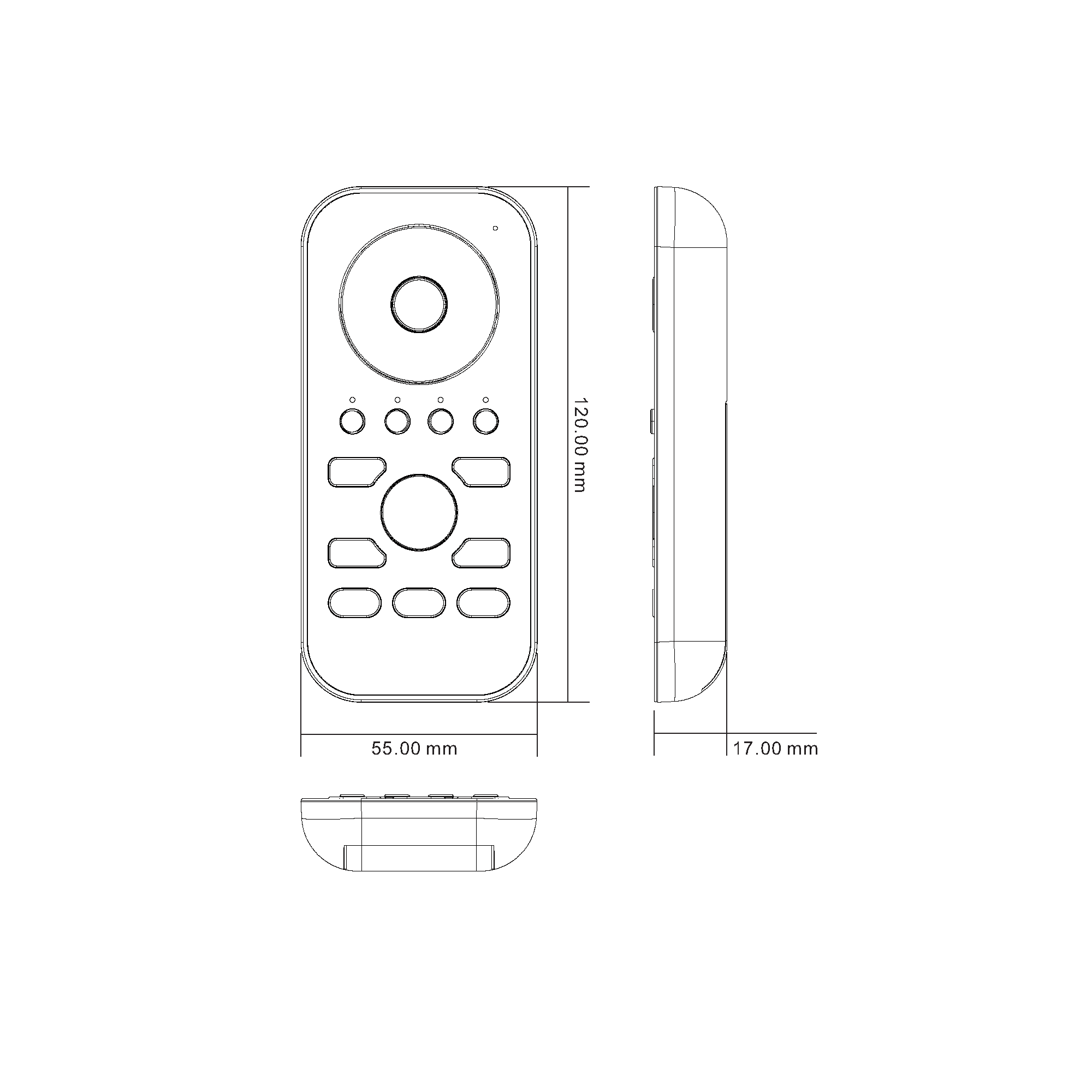 HV9102-ZB-RGBWREM - RGBW Zigbee LED Remote Controller - Image 2