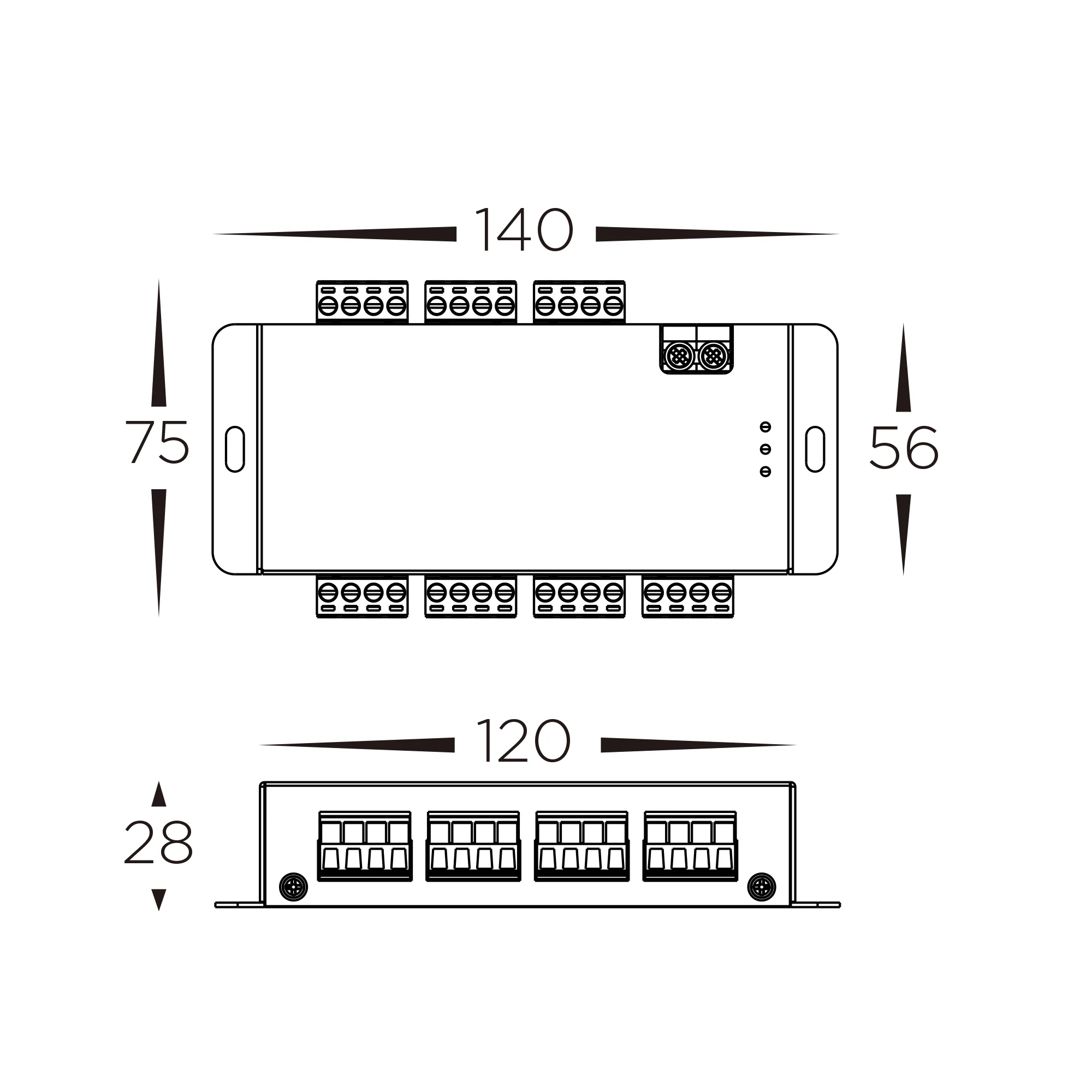 HV9104-SPI-6CH - 6 Channel SPI Repeater - Image 2