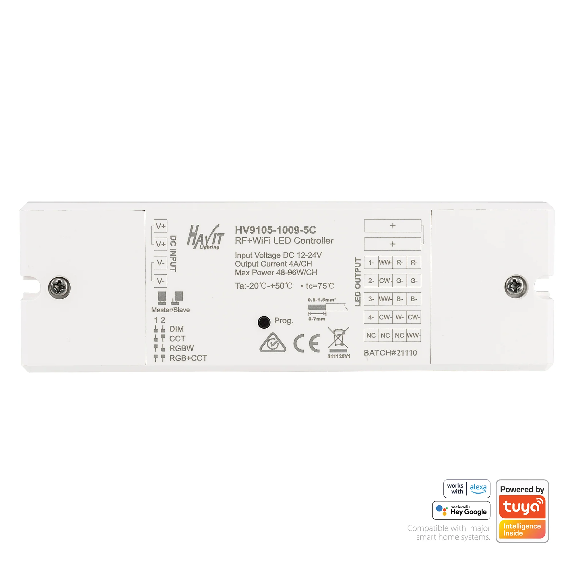 HV9105-1009-5C - WIFI + RF LED Strip Receiver