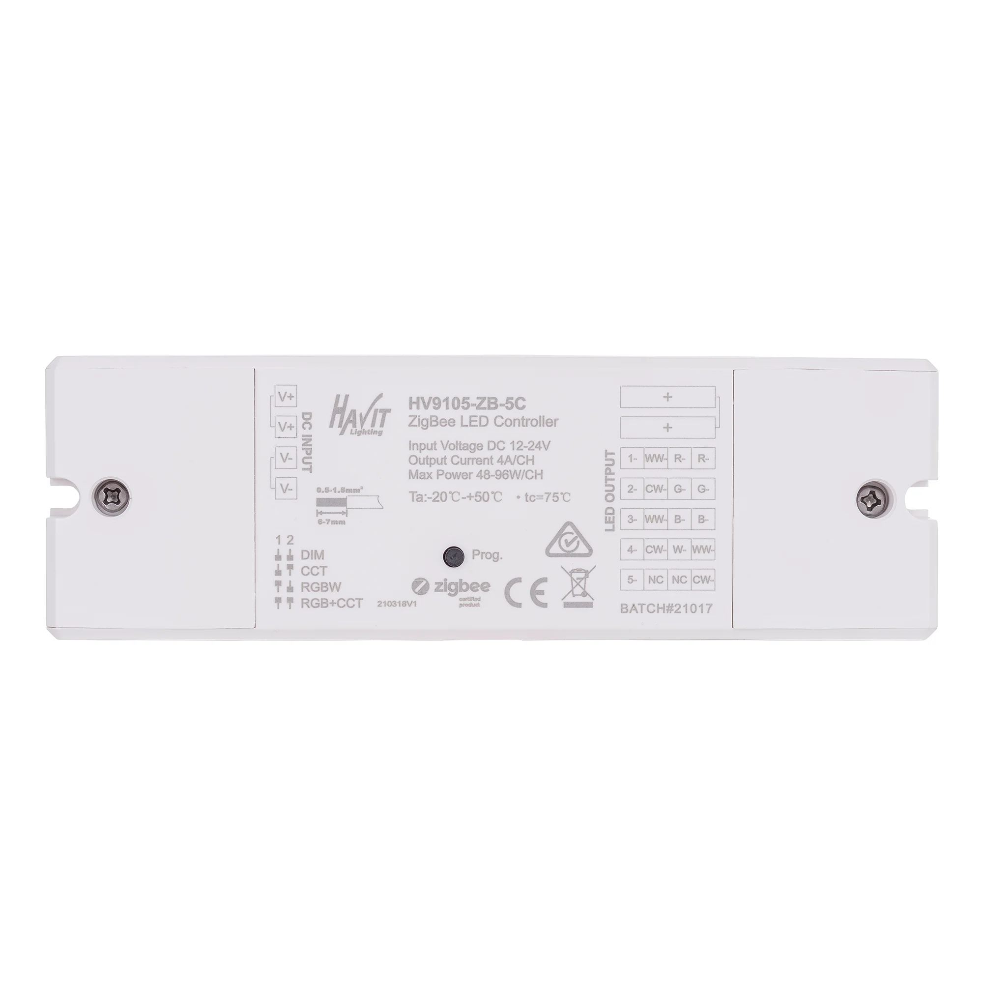 HV9105-ZB-5C - Zigbee LED Strip Receiver