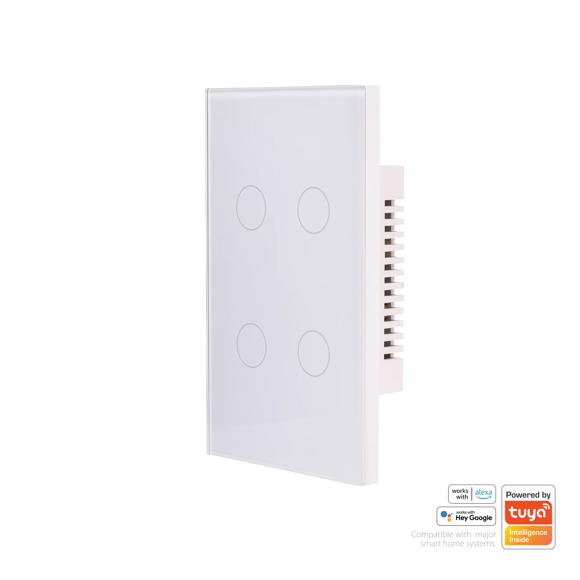 HV9110-4 - Wifi Four Gang White Wall Switch - Image 5