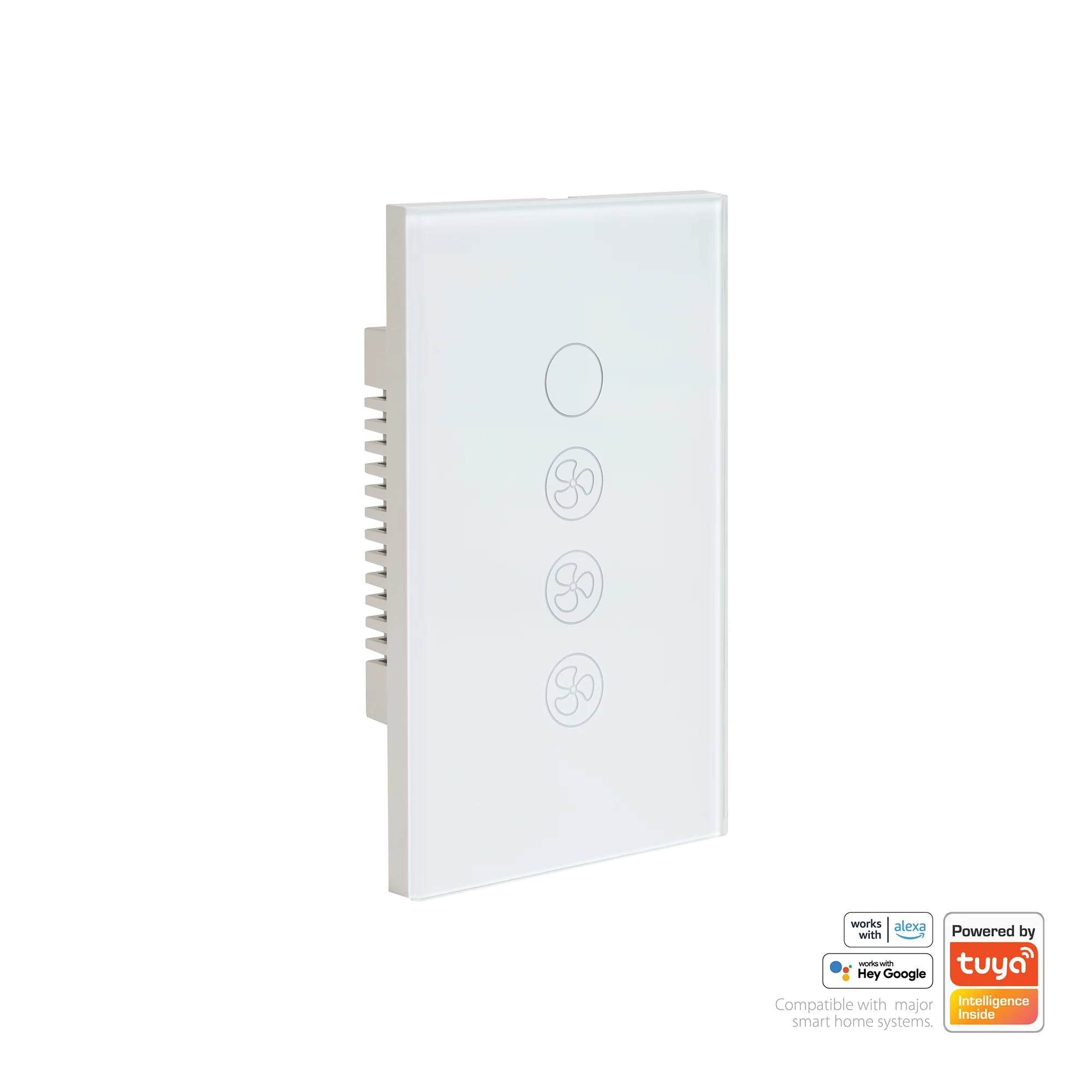HV9116 - White Wifi Fan with Light Controller - Image 3
