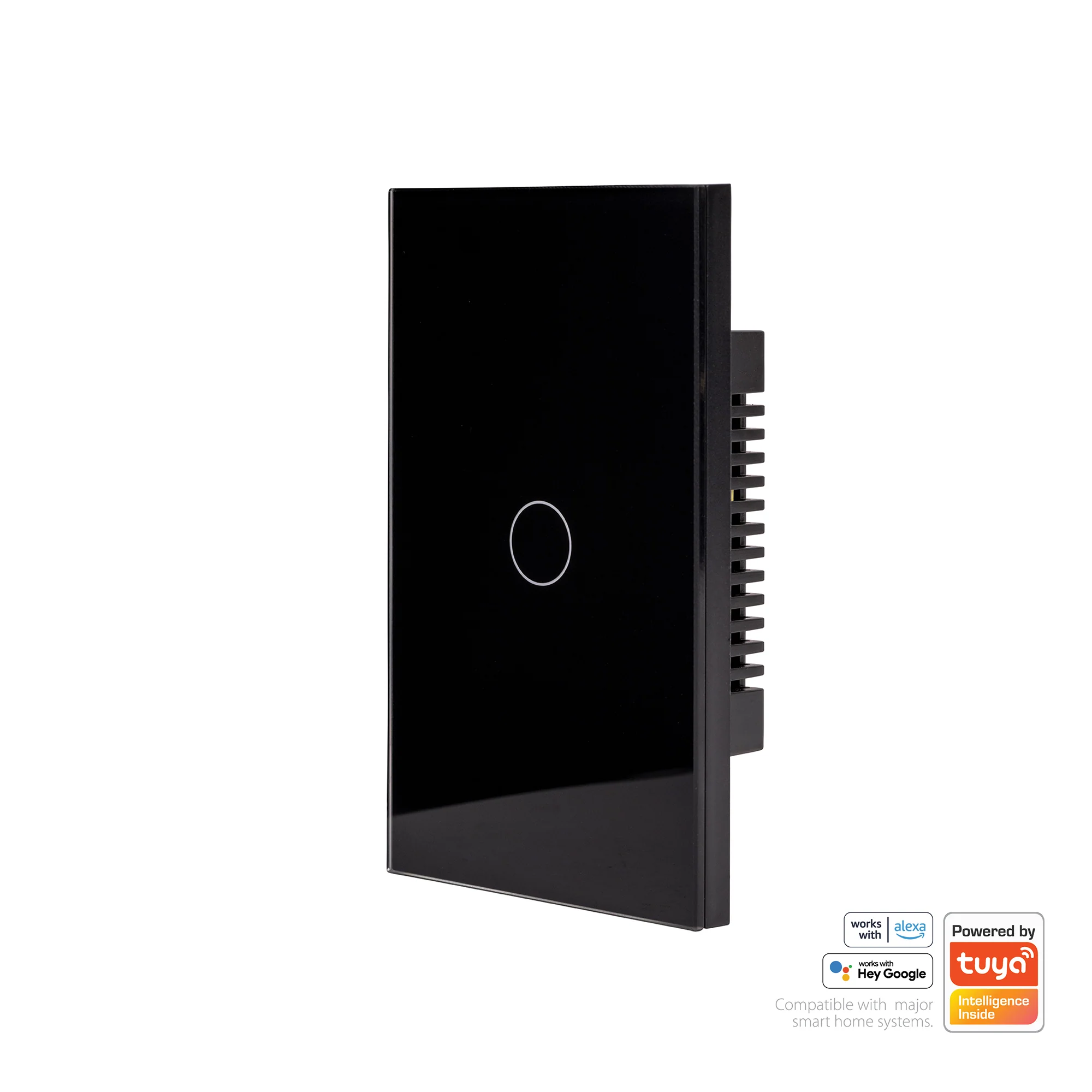 HV9210-1 - Wifi Single Gang Black Wall Switch - Image 3