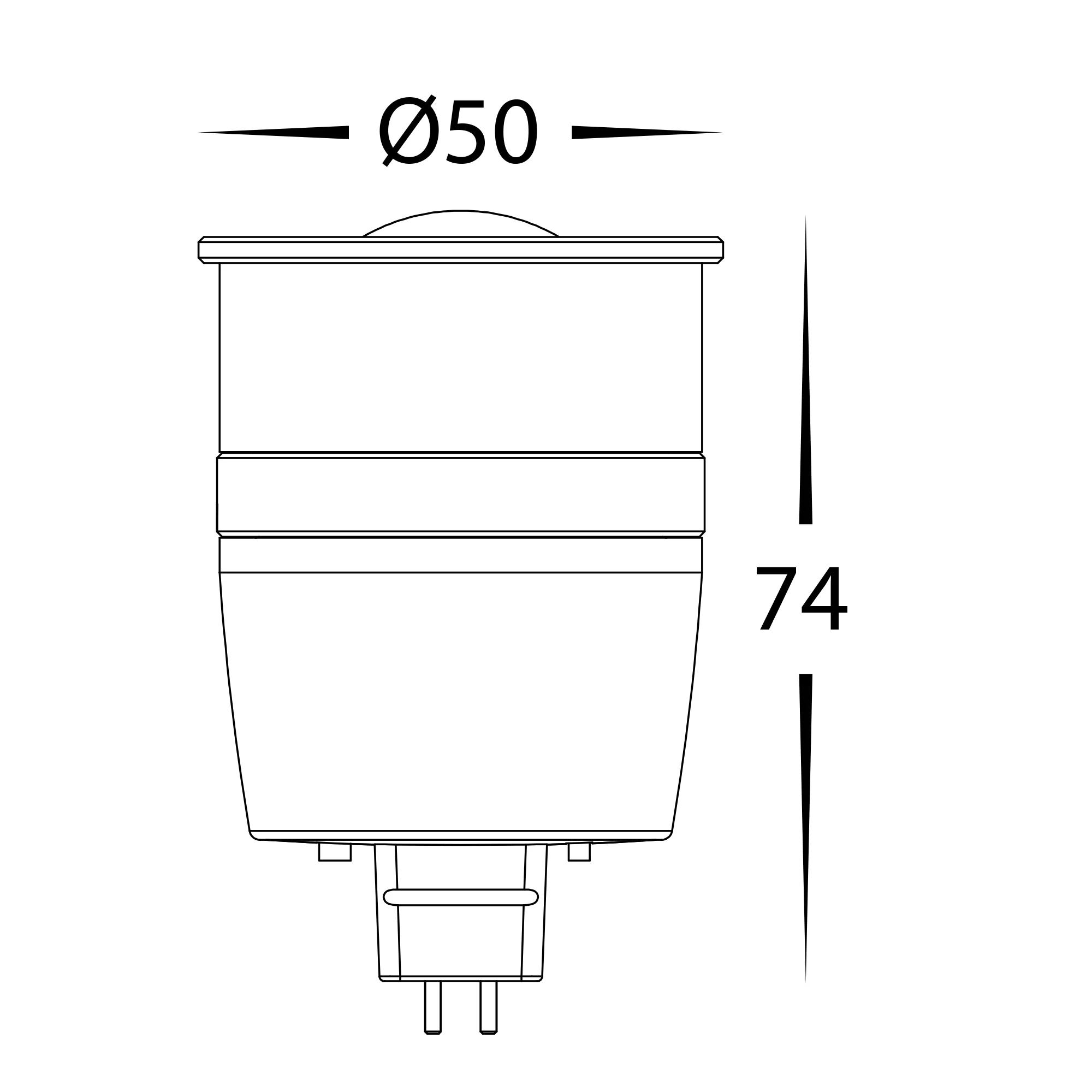 HV9501 - Adjustable Beam Angle & Wattage MR16 LED Globe - Image 2