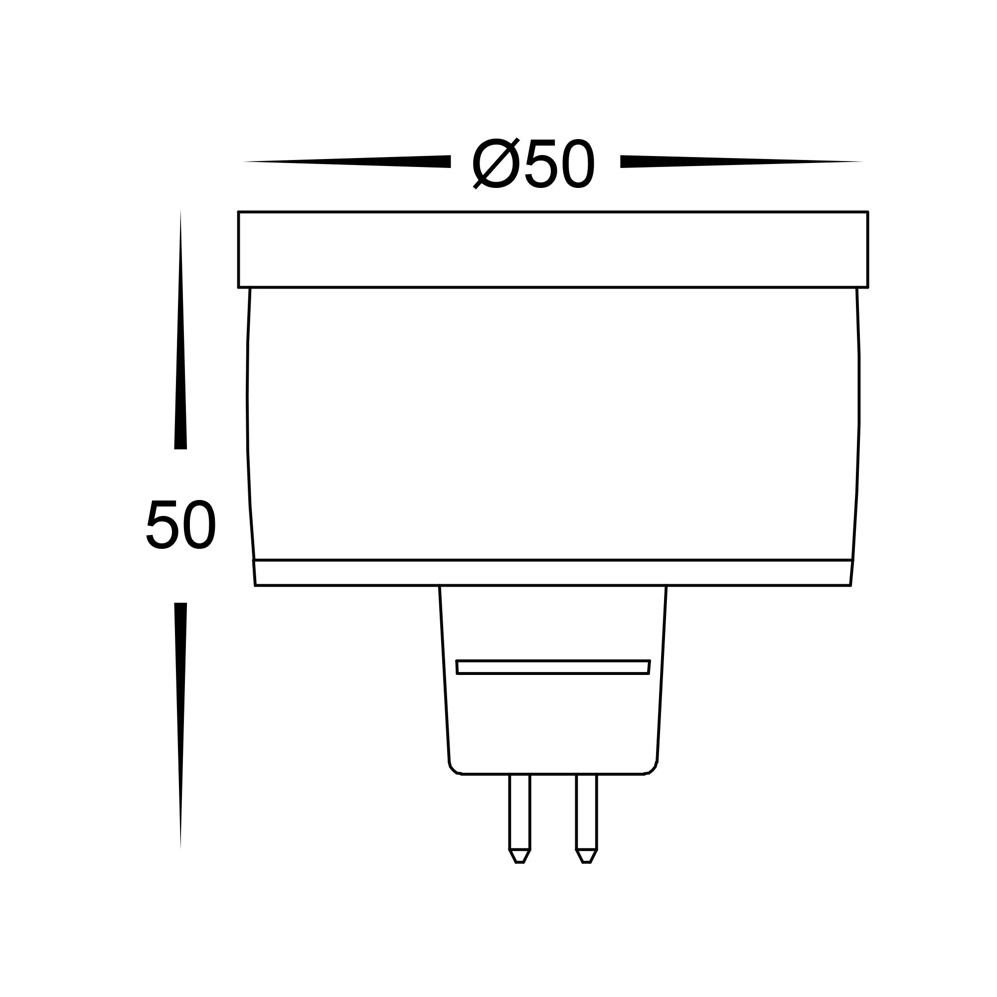 HV9507B - Blue 12v DC 5w MR16 LED Globe - Image 2