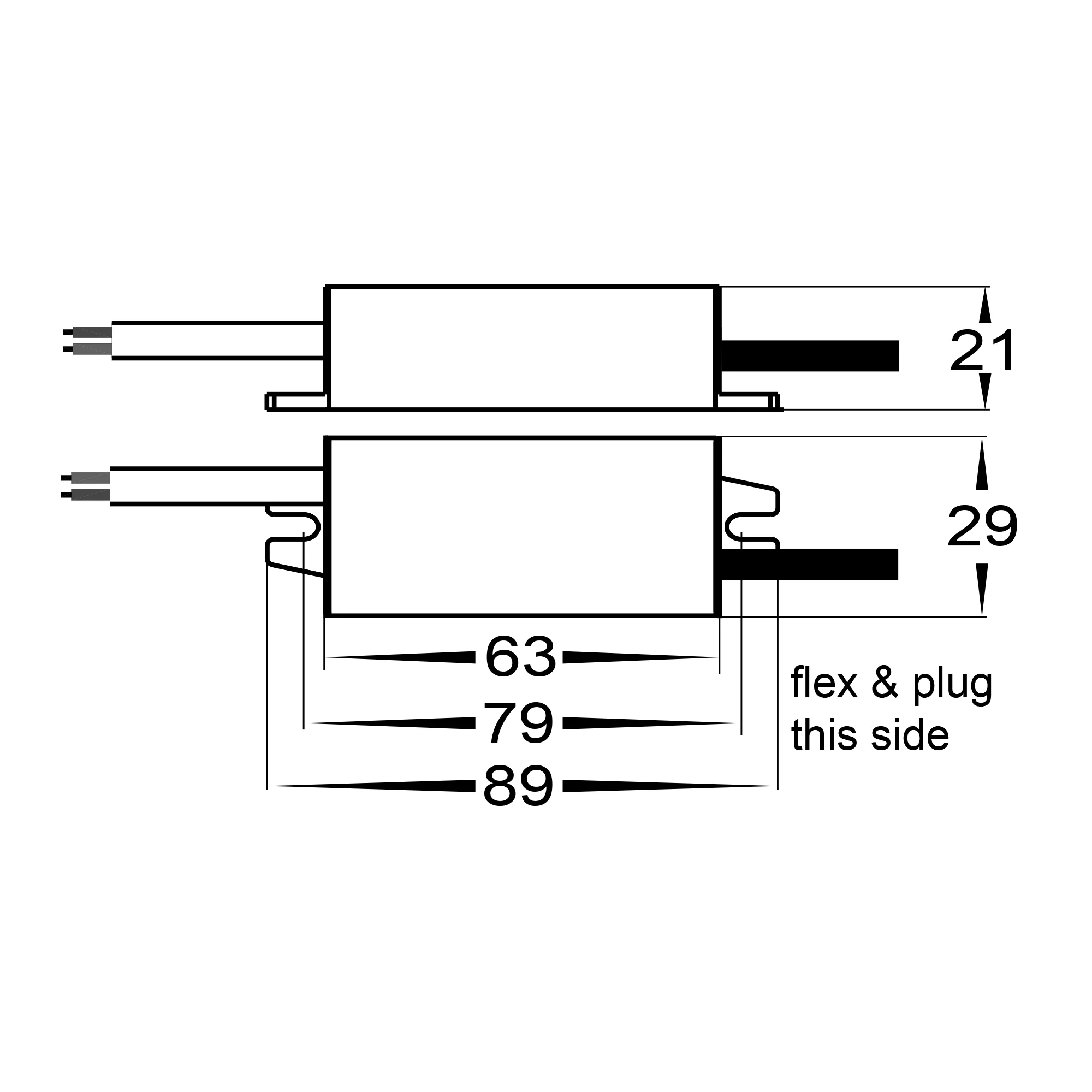 HV9650S - 10w IP66 Weatherproof LED Driver - Image 2