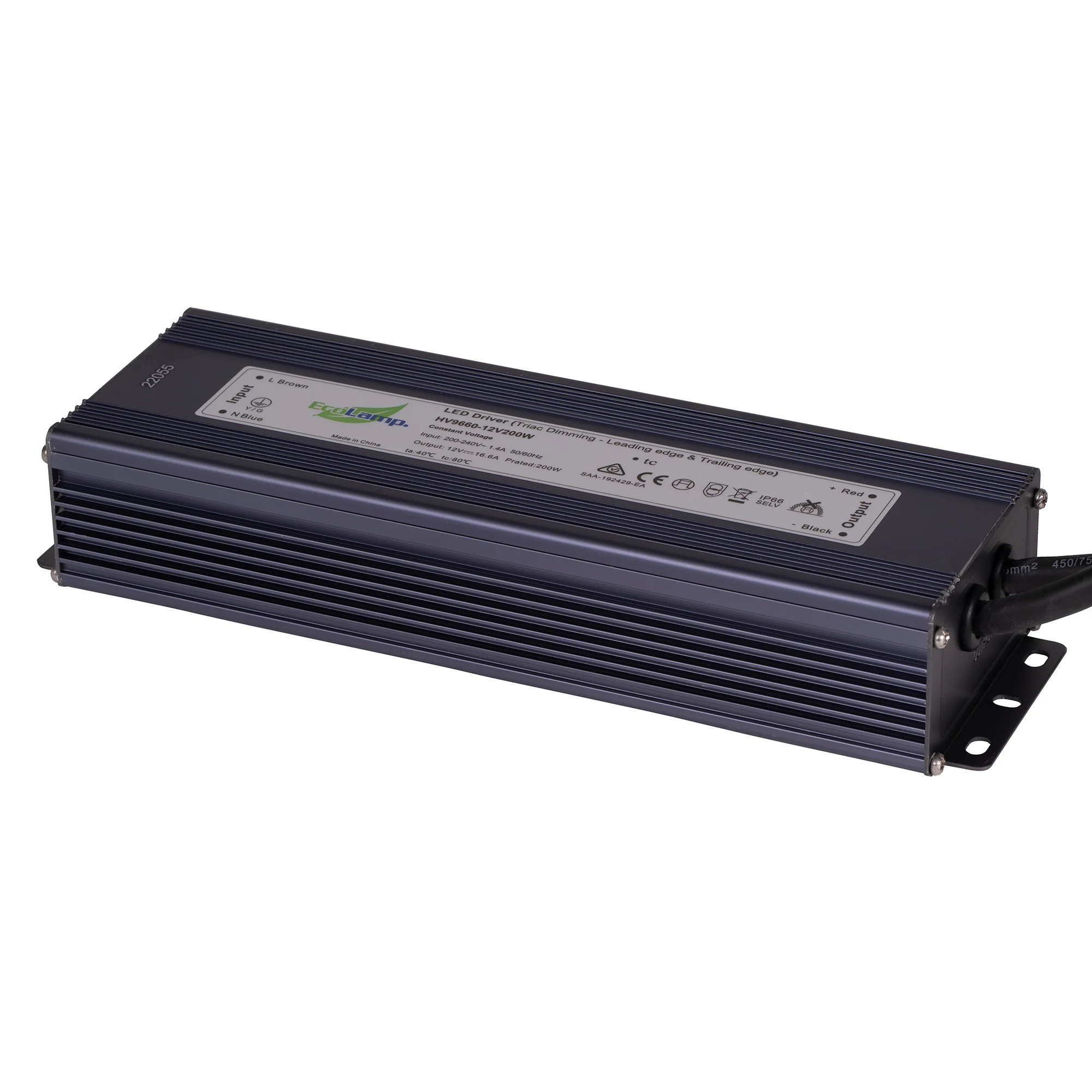 HV9660-200W - 200W Weatherproof Dimmable LED Driver - Image 3