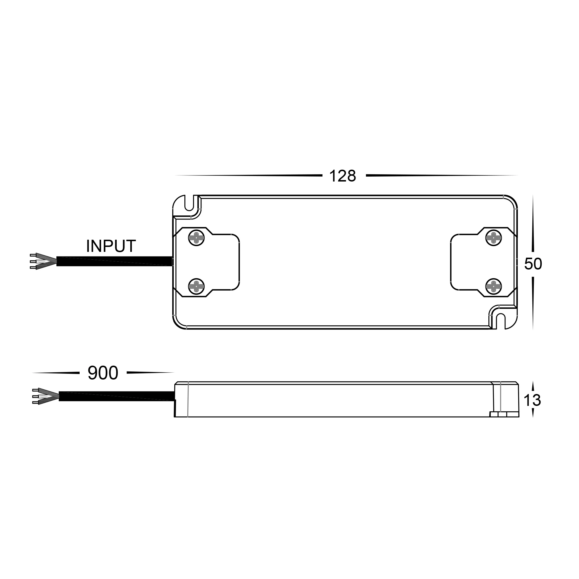 HV9666-20W - 20w Indoor IP20 Constant Voltage LED Driver - Image 2