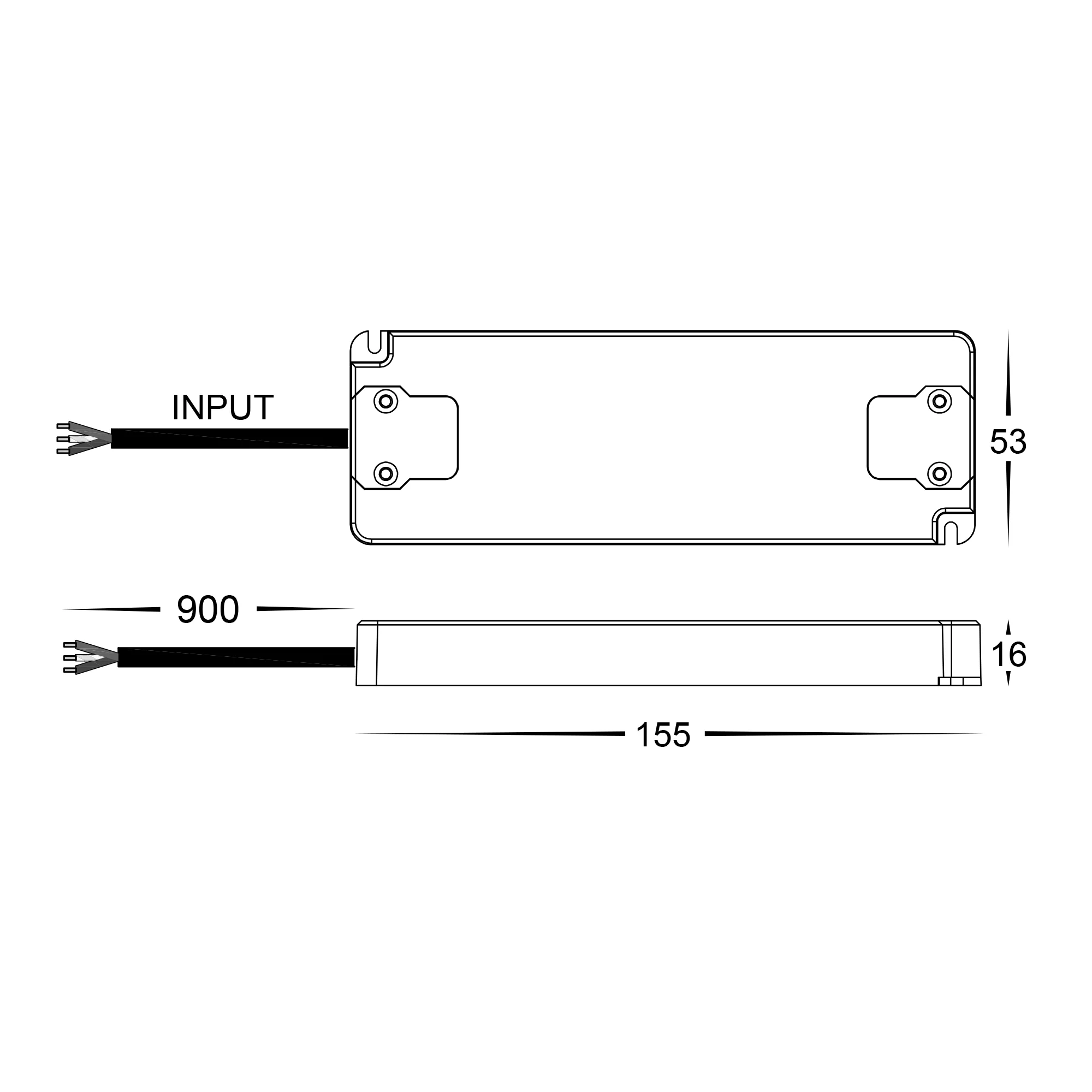 HV9666-30W - 30w Indoor IP20 Constant Voltage LED Driver - Image 2