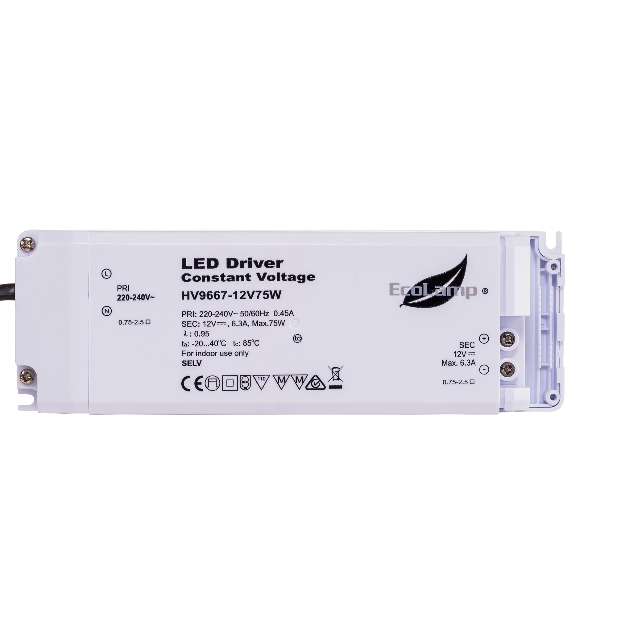 HV9667-60W - 60w Indoor IP20 Constant Voltage LED Driver - Image 3
