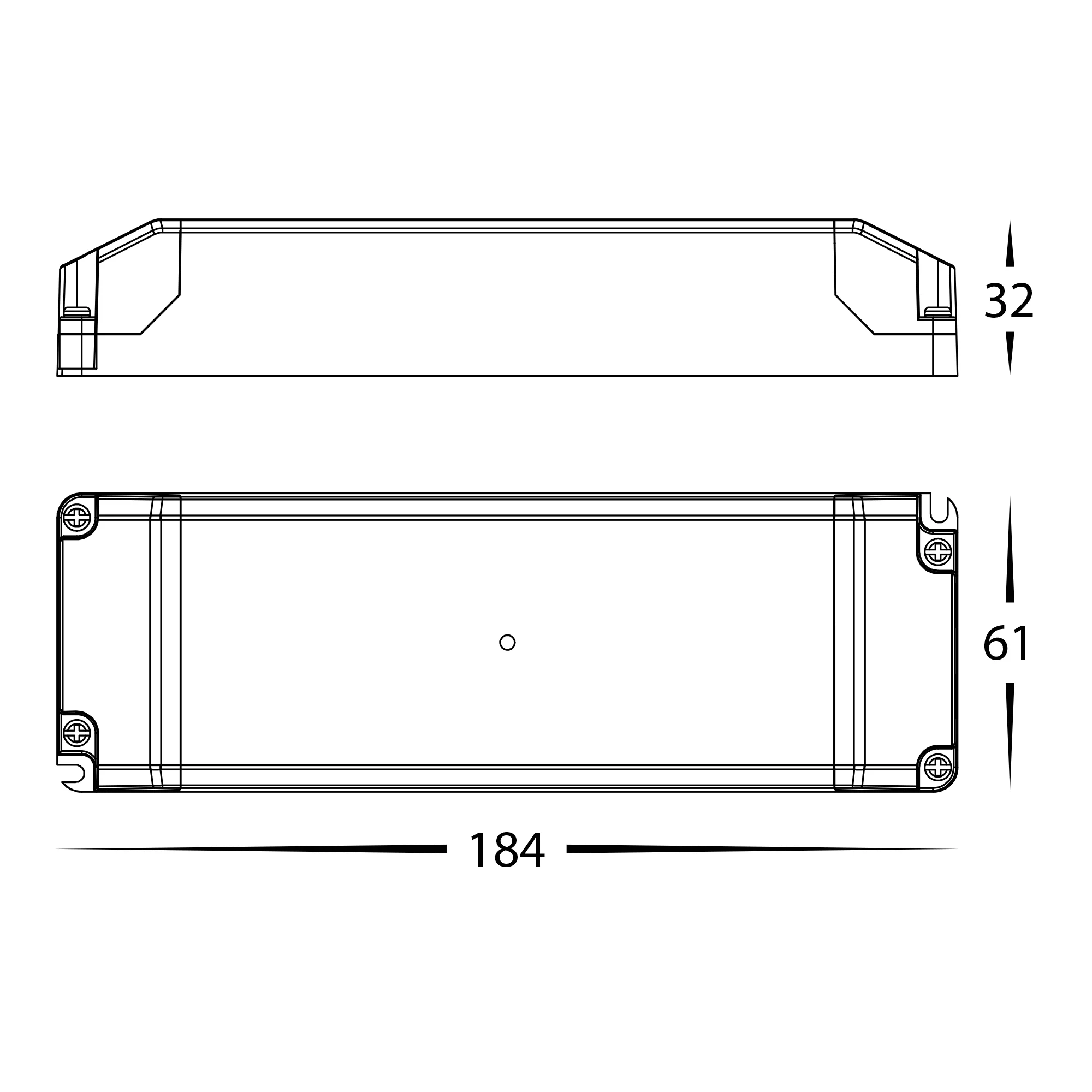HV9668-12V50W | HV9668-24V50W- 50w Triac Dimmable Indoor LED Driver - Image 2