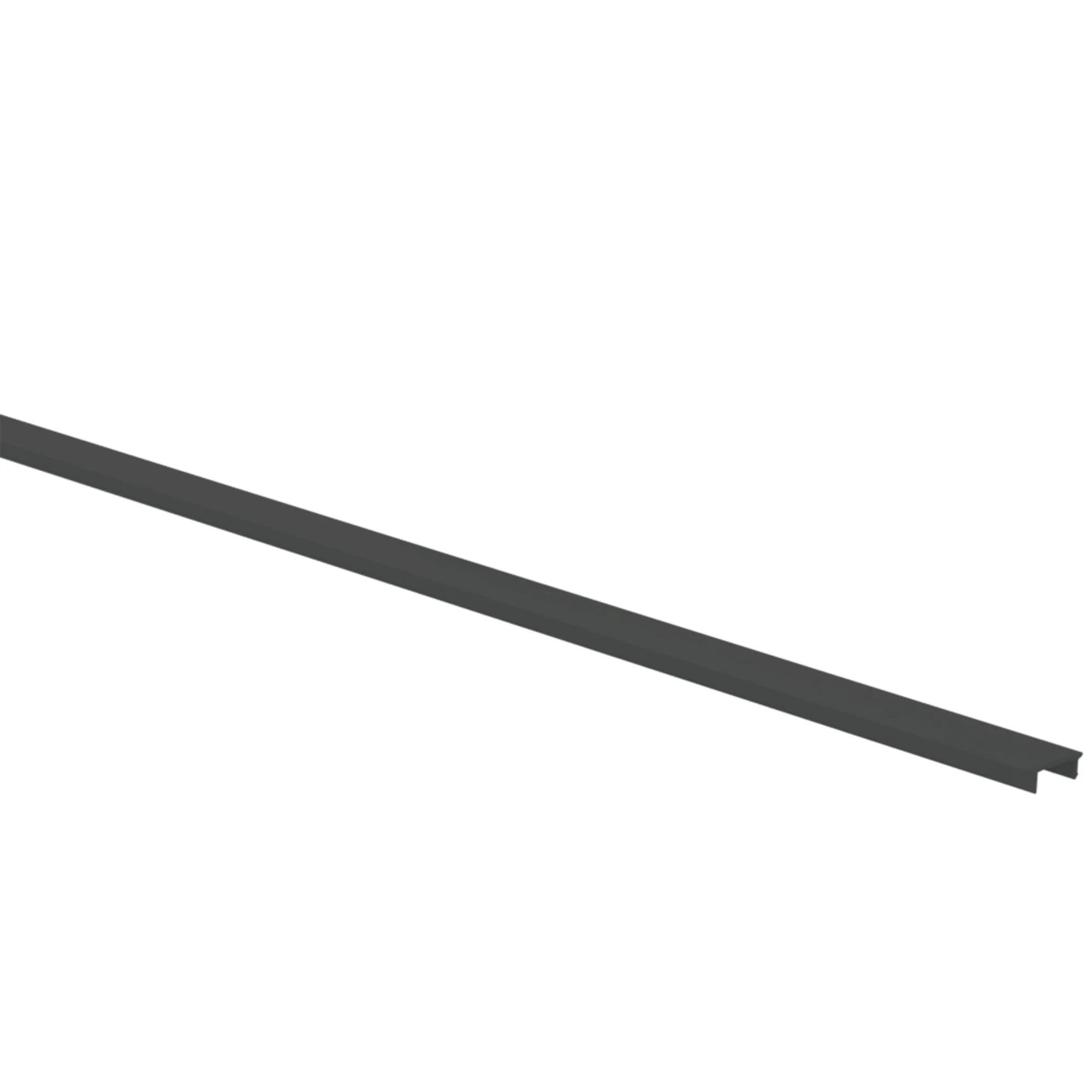 HV9693-1615-BLKSD - Black Standard Diffuser to Suit Aluminum Profile