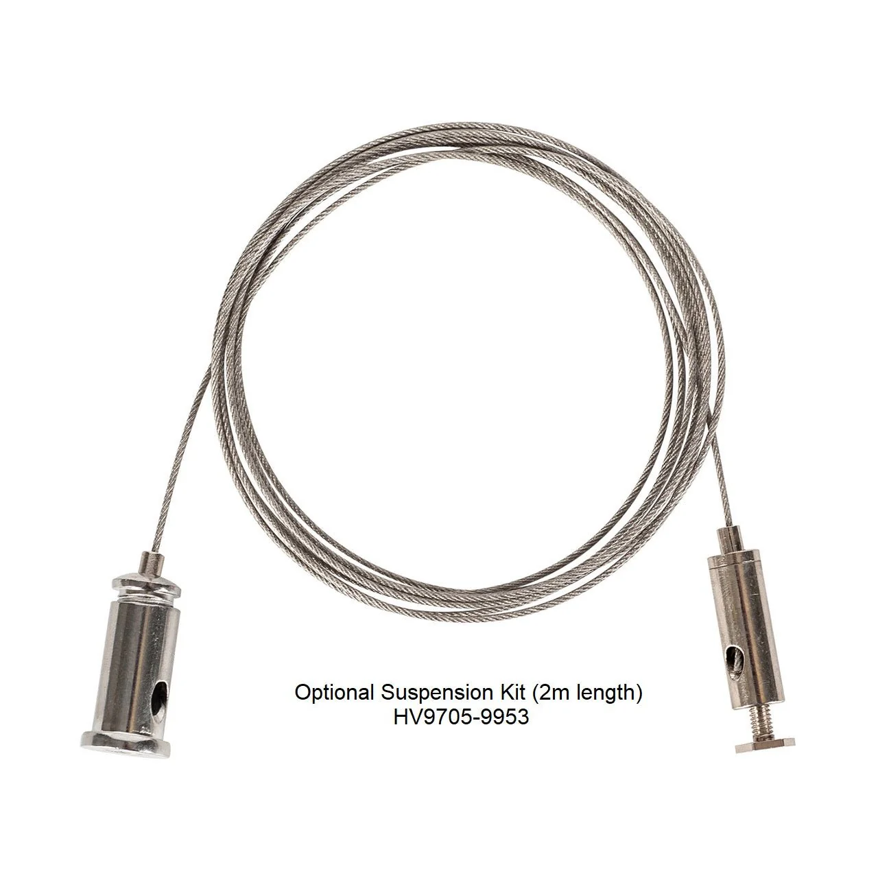 HV9693-3890-WHT - White Deep Square Aluminium Profile - Image 3