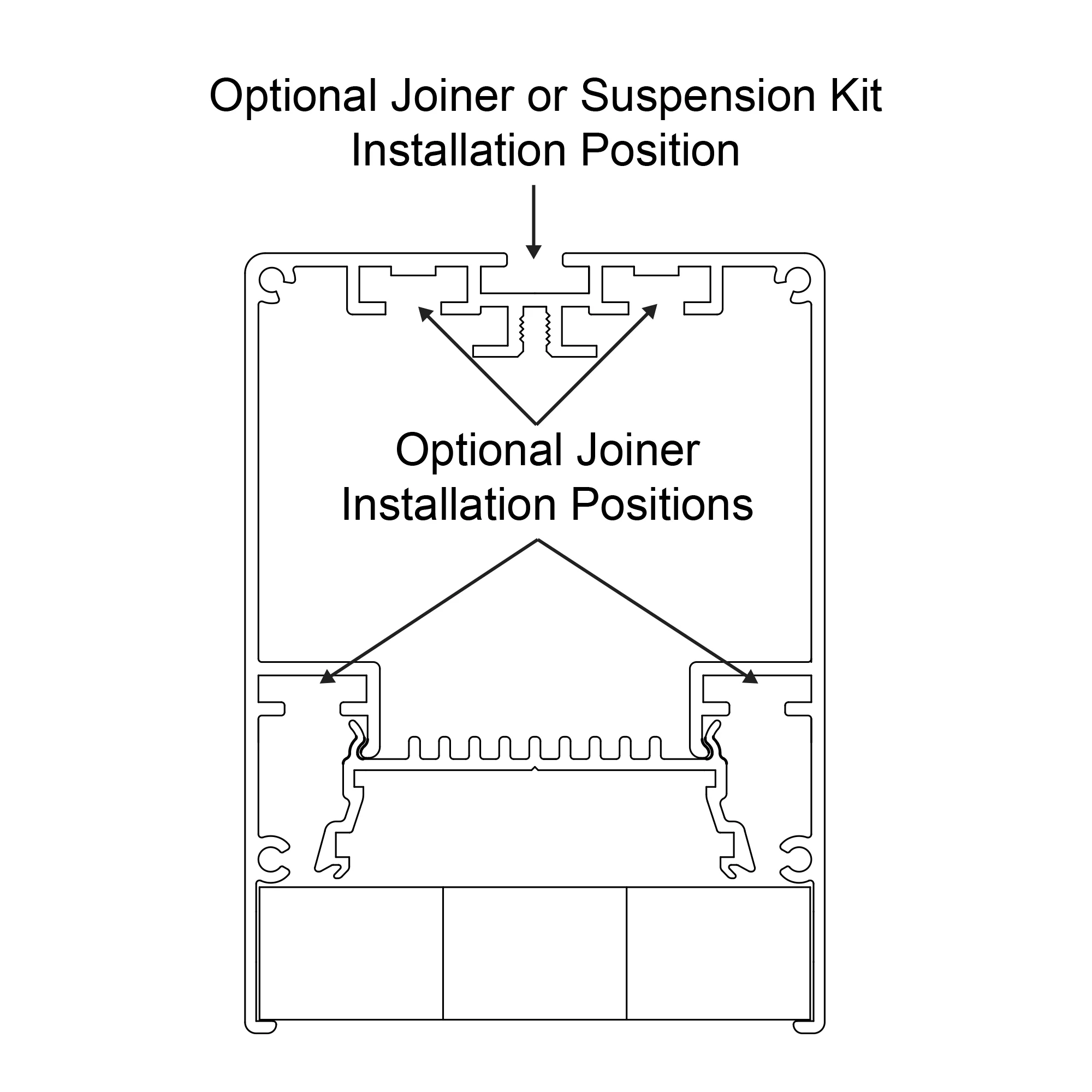 HV9693-5270-JOINER - Joiner to suit Aluminium Profile - Image 3