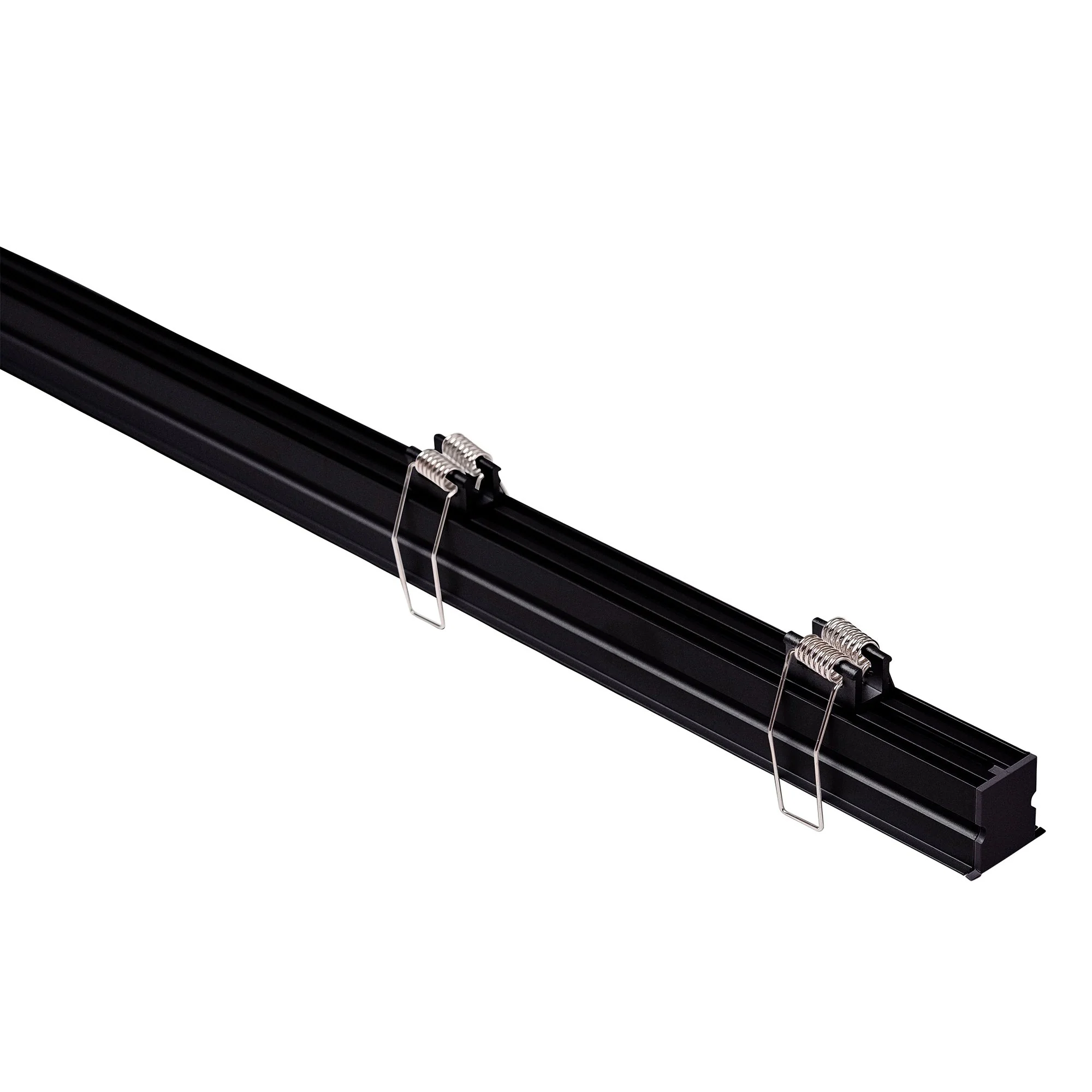 HV9695-2926-BLK - Deep Black Recessed Anti Glare Winged Aluminium Profile - Image 3