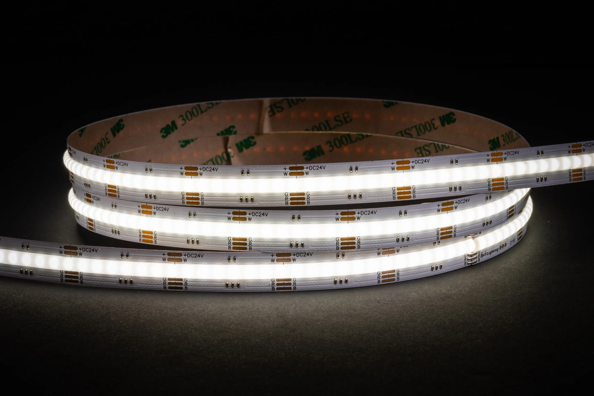 HV9761-IP20-896-RGBC - 20w IP20 COB RGBC LED Strip - Image 3