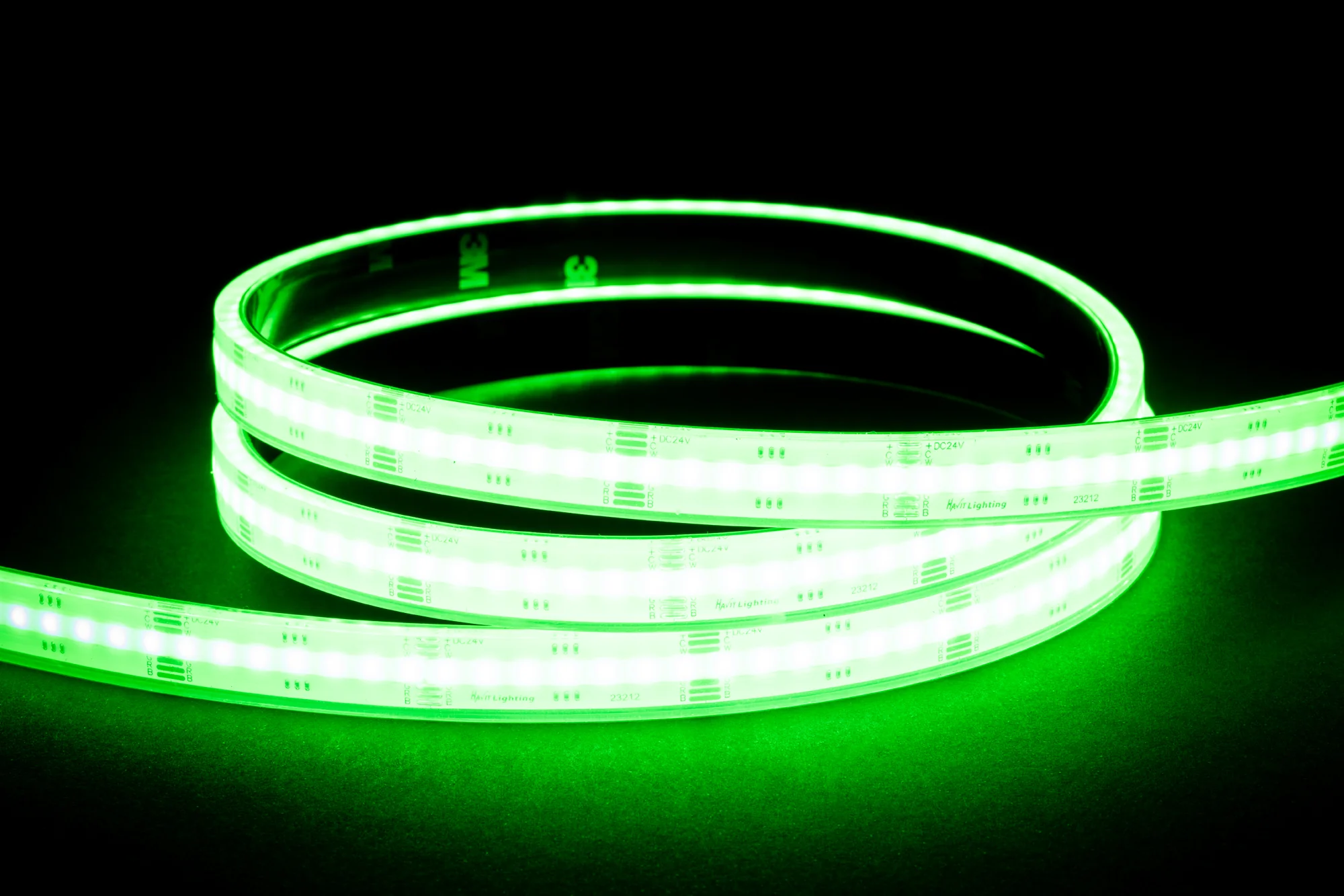 HV9761-IP67-840-RGBCW - 20w IP67 COB RGBCW LED Strip - Image 3