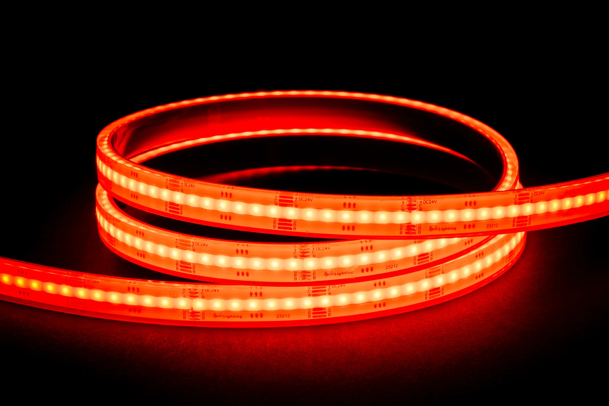HV9761-IP67-840-RGBCW - 20w IP67 COB RGBCW LED Strip - Image 4
