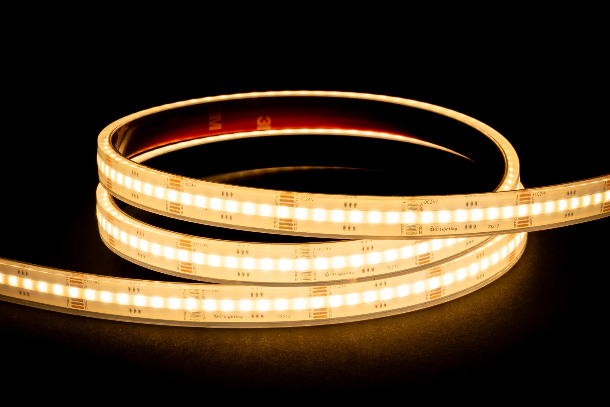 HV9761-IP67-840-RGBCW - 20w IP67 COB RGBCW LED Strip - Image 5