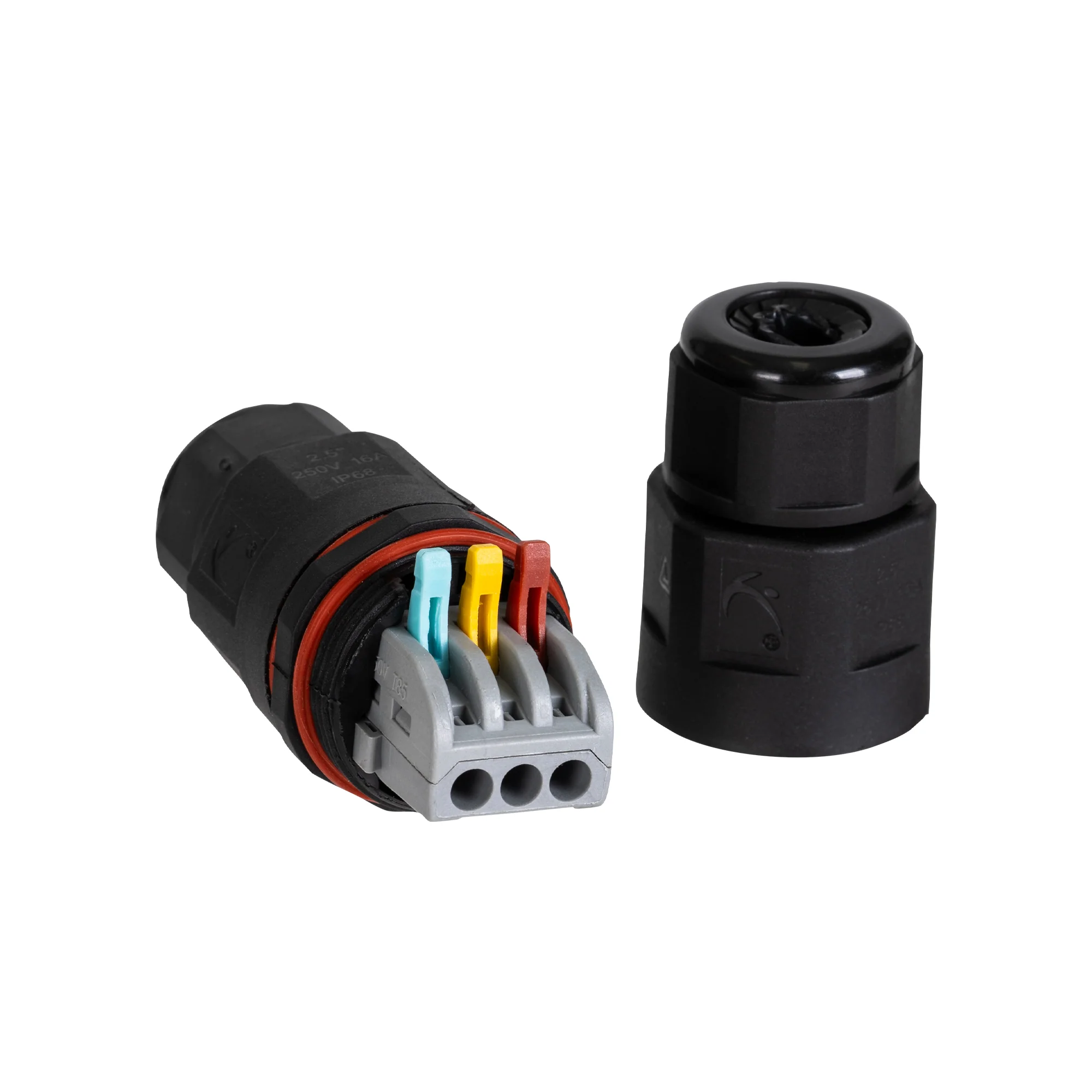 HV9918-2 - 2 Way IP68 3 Pin Weatherproof Connector - Image 4