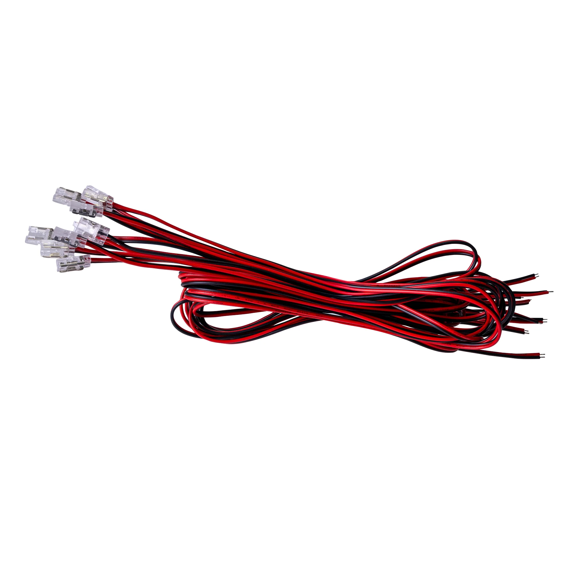 HV9947-10PK - 10 Pack of LED Strip Connectors with 1m Cable to suit IP20 8mm PCB LED Strip - Image 2