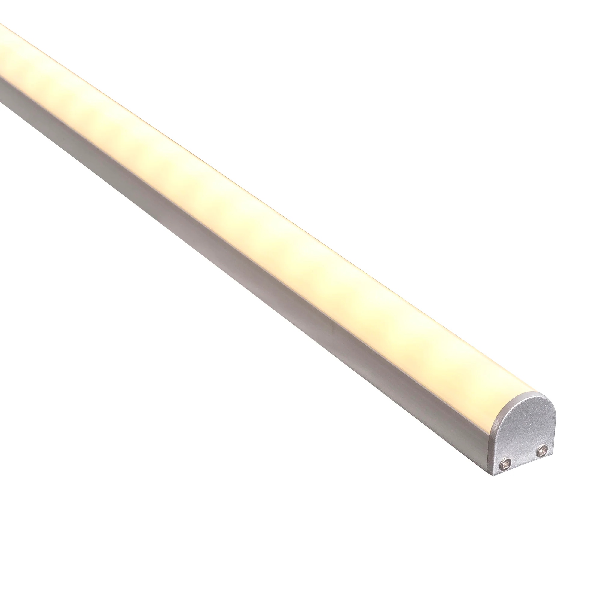 HV9690-2119 - Silver Aluminium Profile with Rounded Diffuser - Image 8