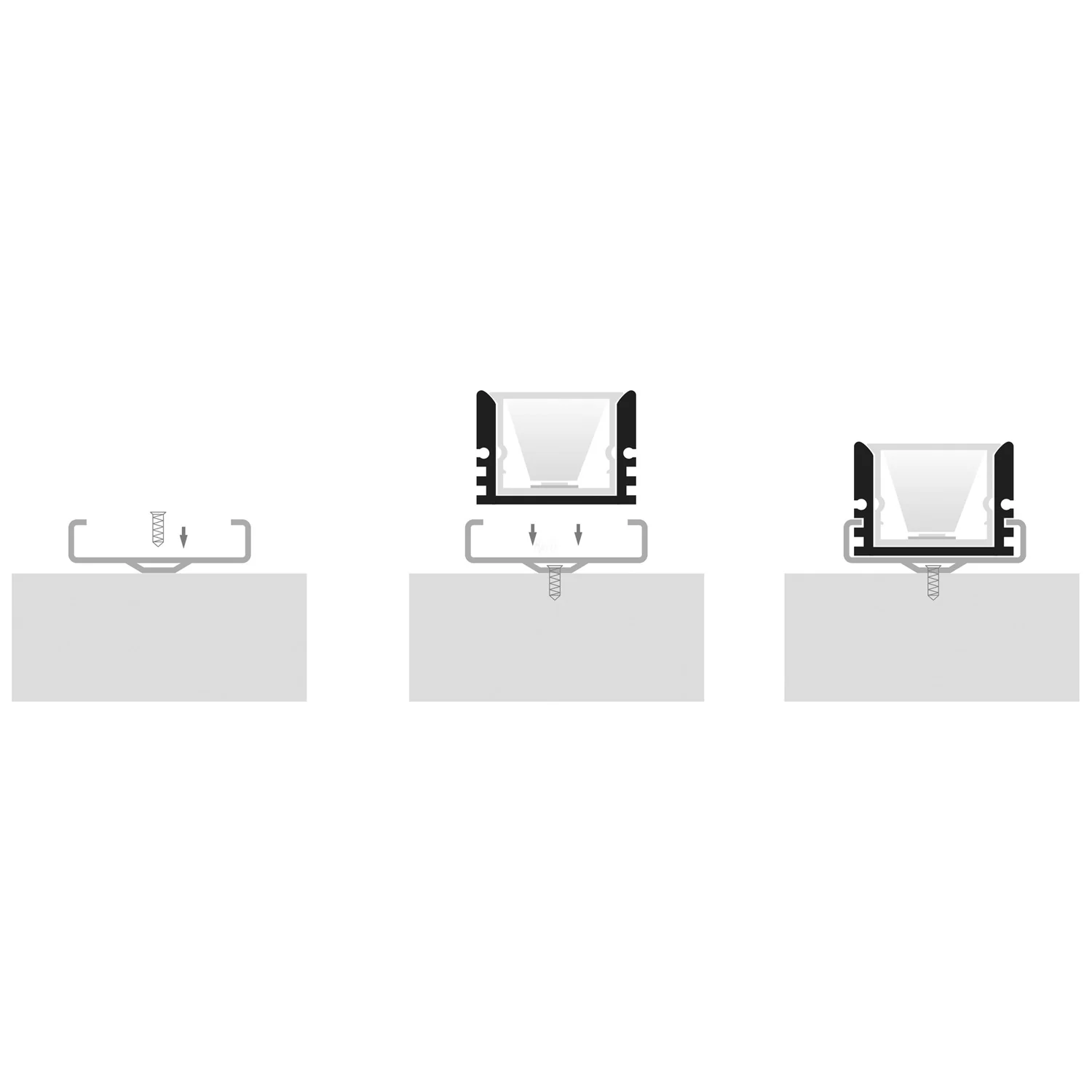 HV9693-1812 - Shallow Square Weatherproof Aluminium Profile - Image 6