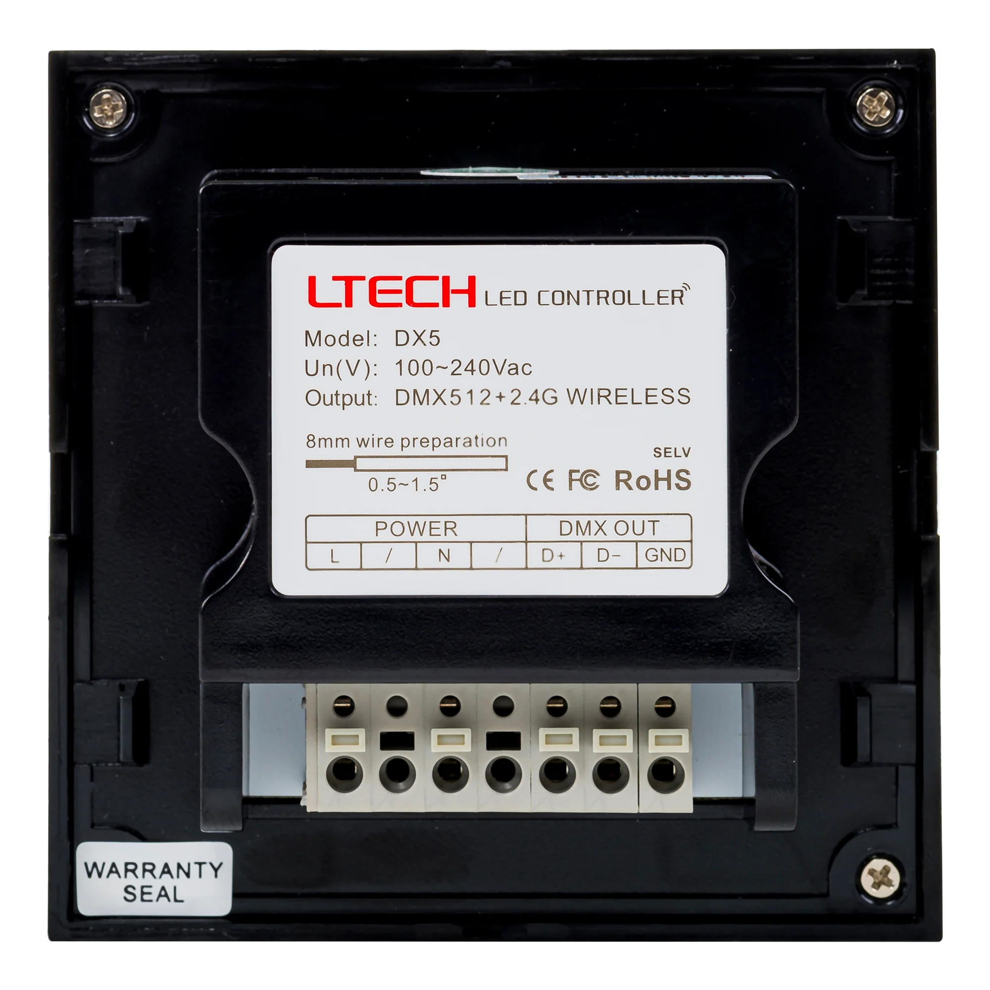 HV9101-DX5 - Single Colour Zone LED Strip Touch Panel Controller - Image 5